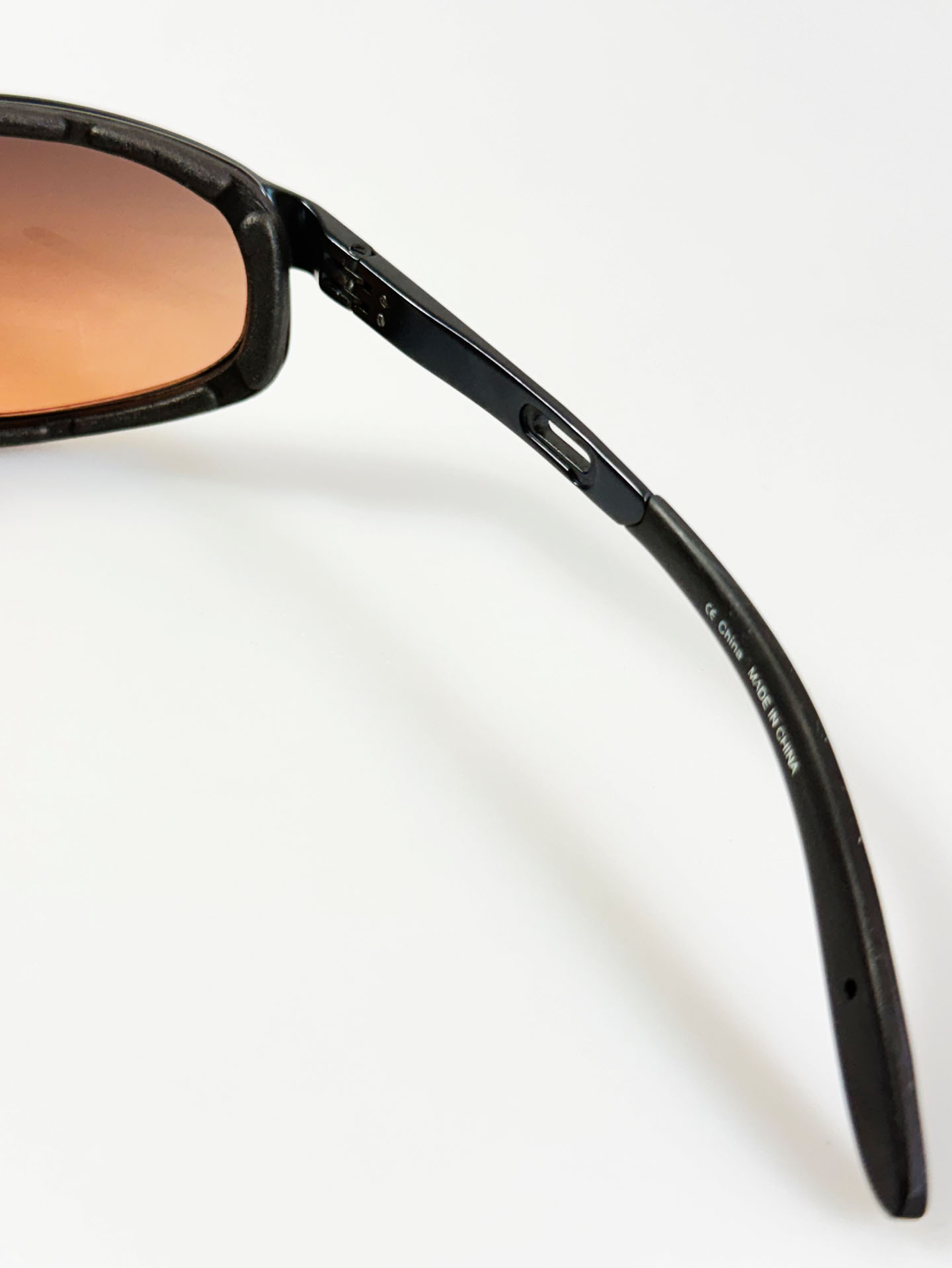 WILEY X Wraparound Metal Frame Magnetic Insert Tint Sunglasses