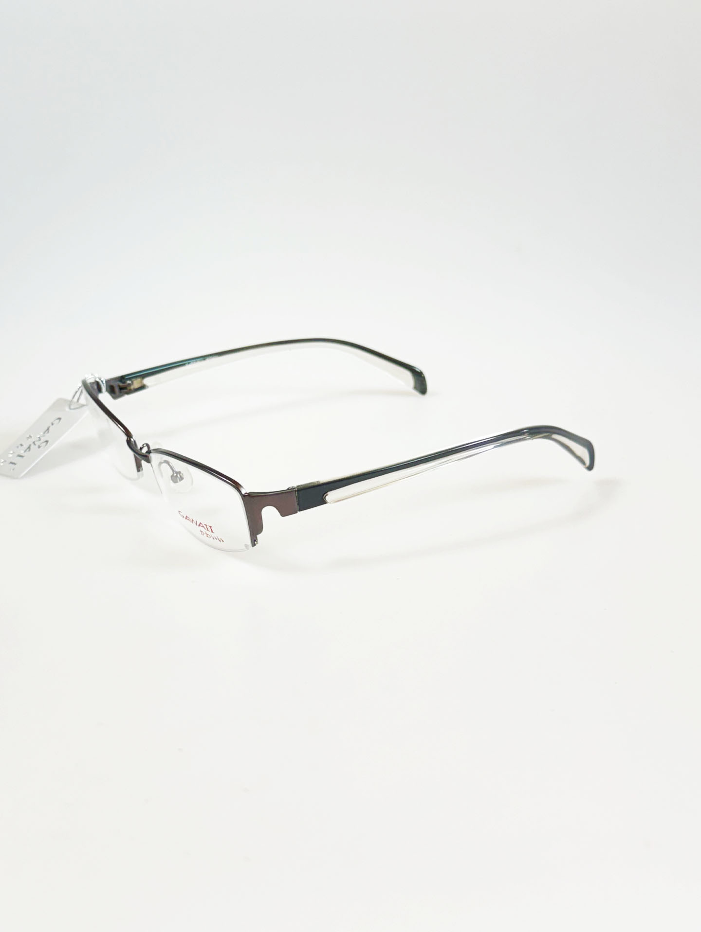 GAWAII Titanium Semi-Rimless Glasses Collection Series 02.