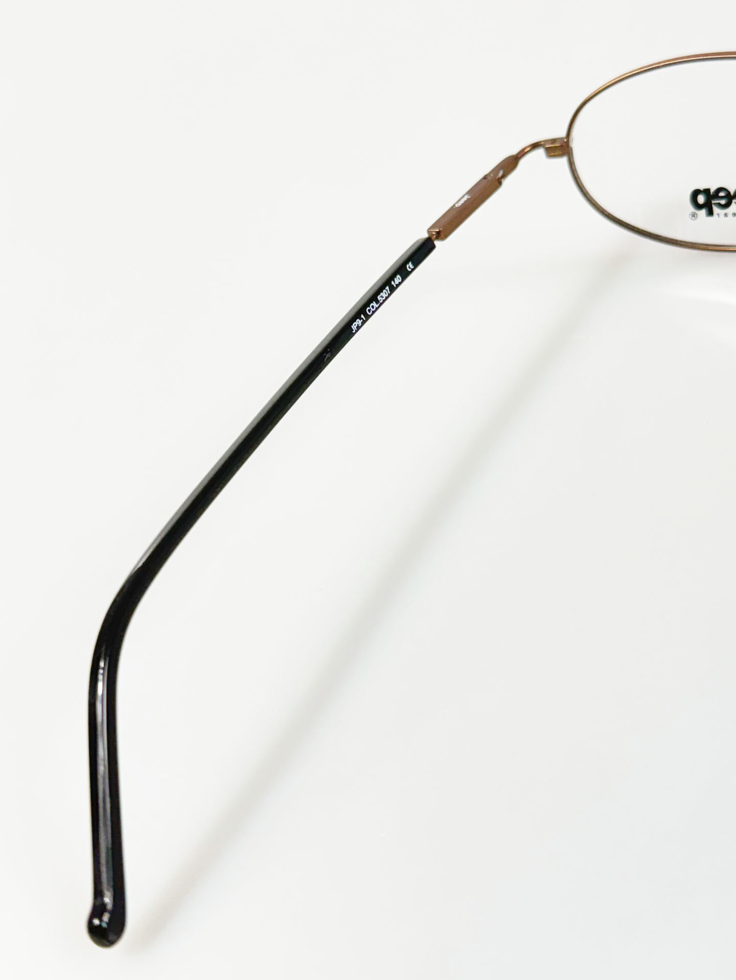 JEEP Bronze Slim Oval Metal Glasses