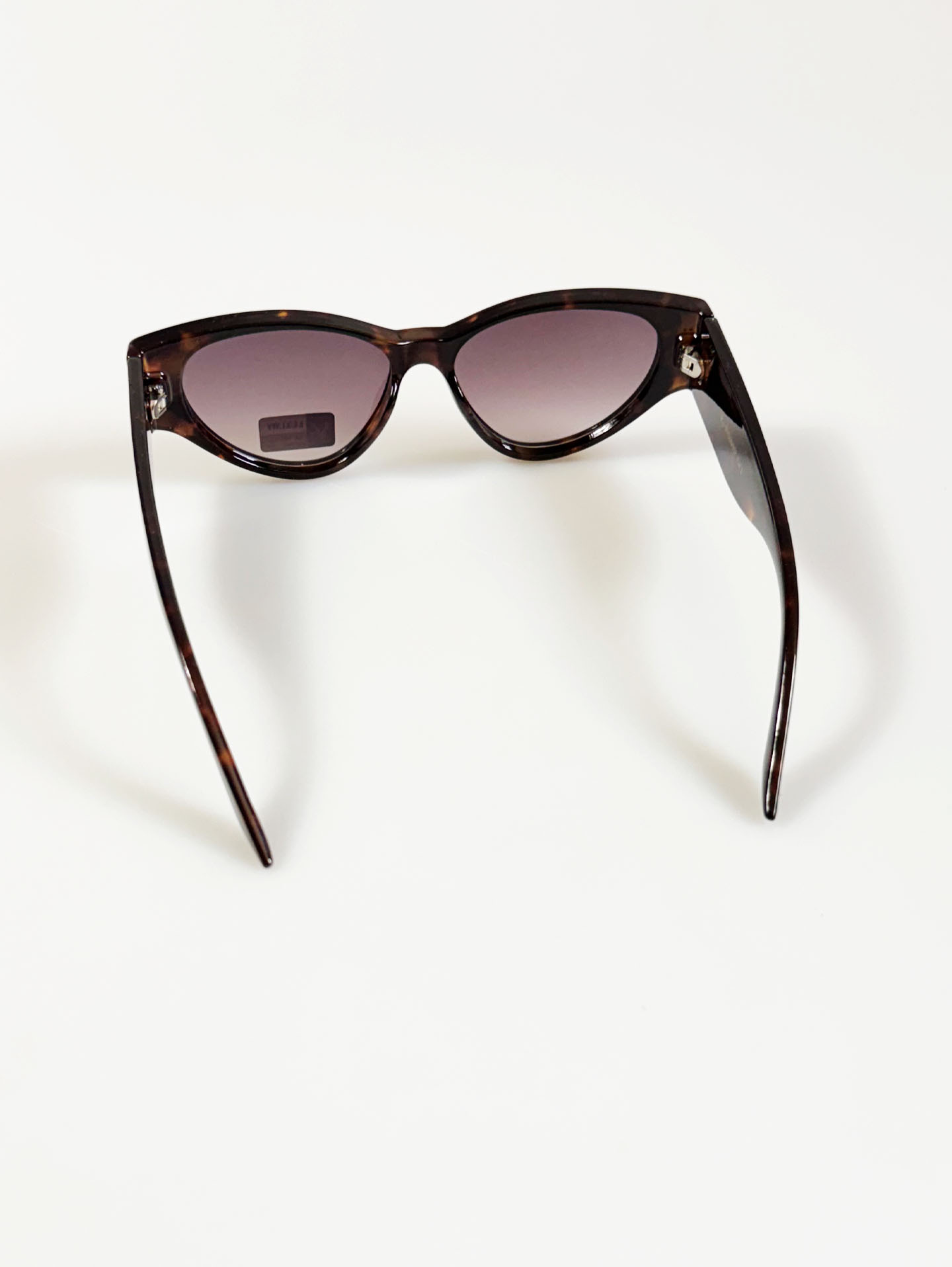 VG EYEWEAR Tortoiseshell Oversized Geometric Frame Sunglasses