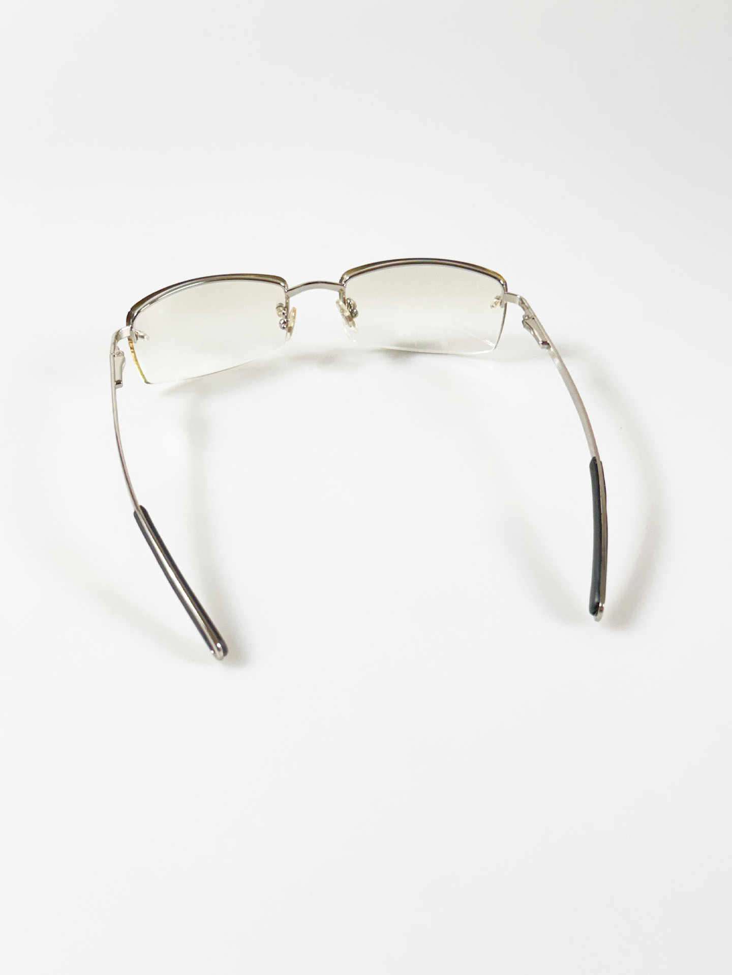CAPRIO Rimless Square Metal Tint Sunglasses