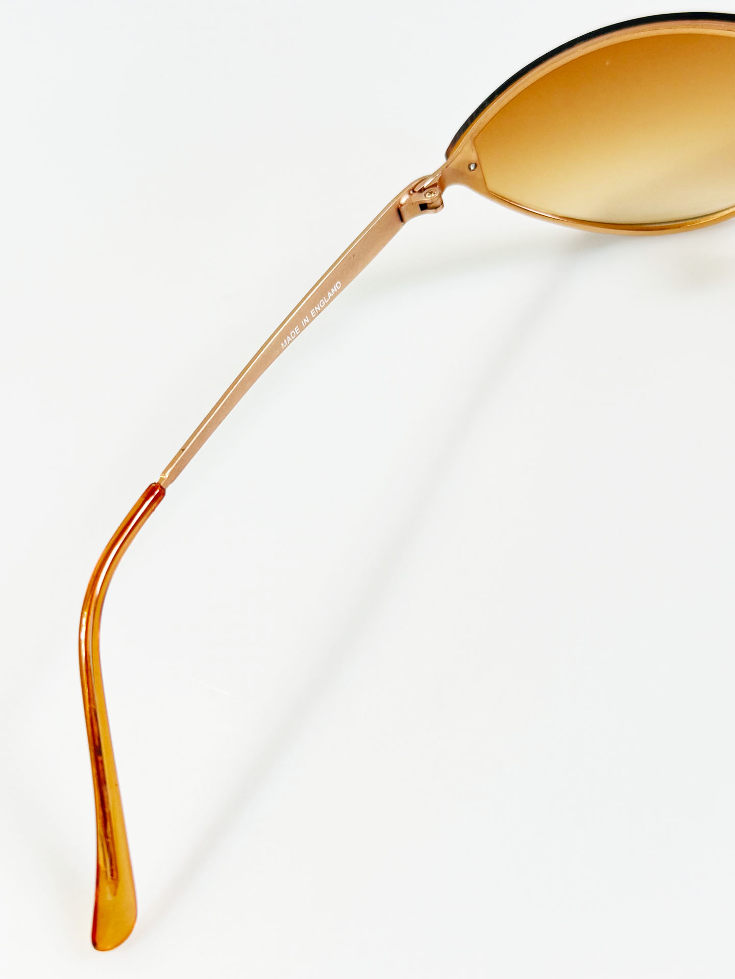 90's DACID Rimless Oval Metal Tint Sunglasses