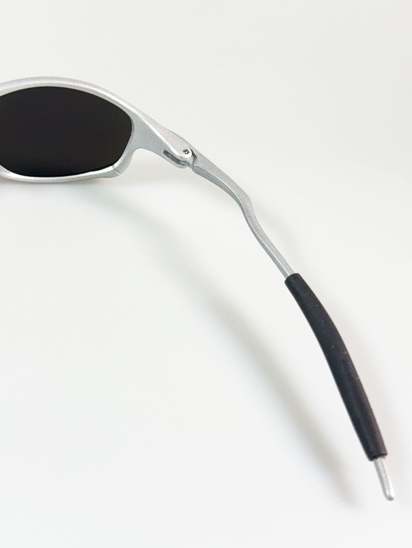 Silver Wraparound Sport Shield Frame Sunglasses