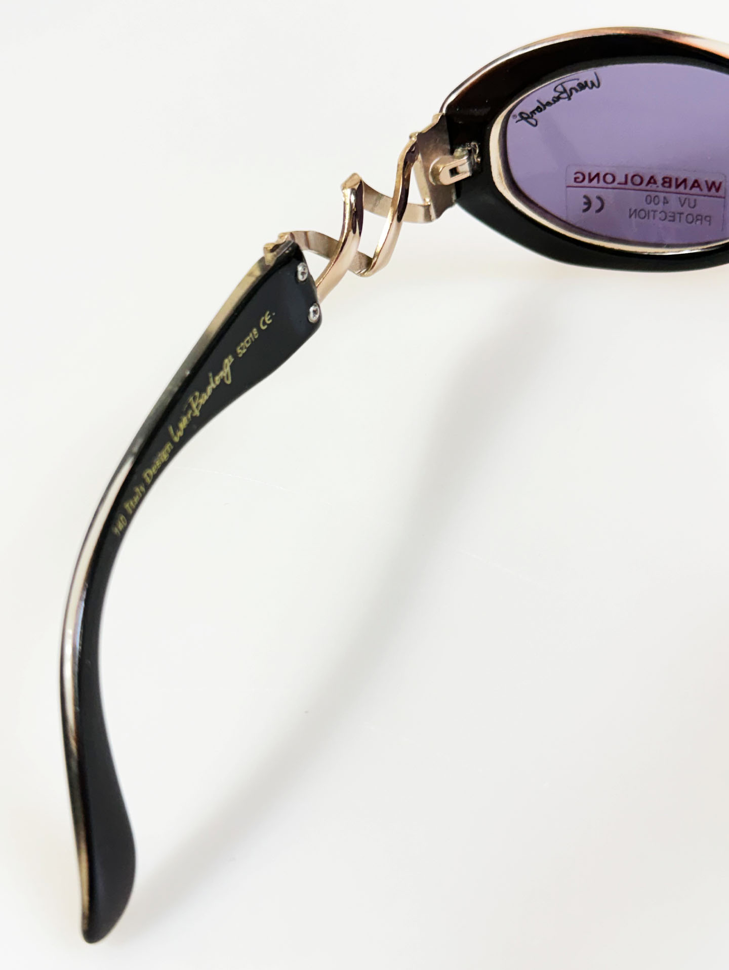 90's WANBAOLONG Bold Oval Tint Sunglasses