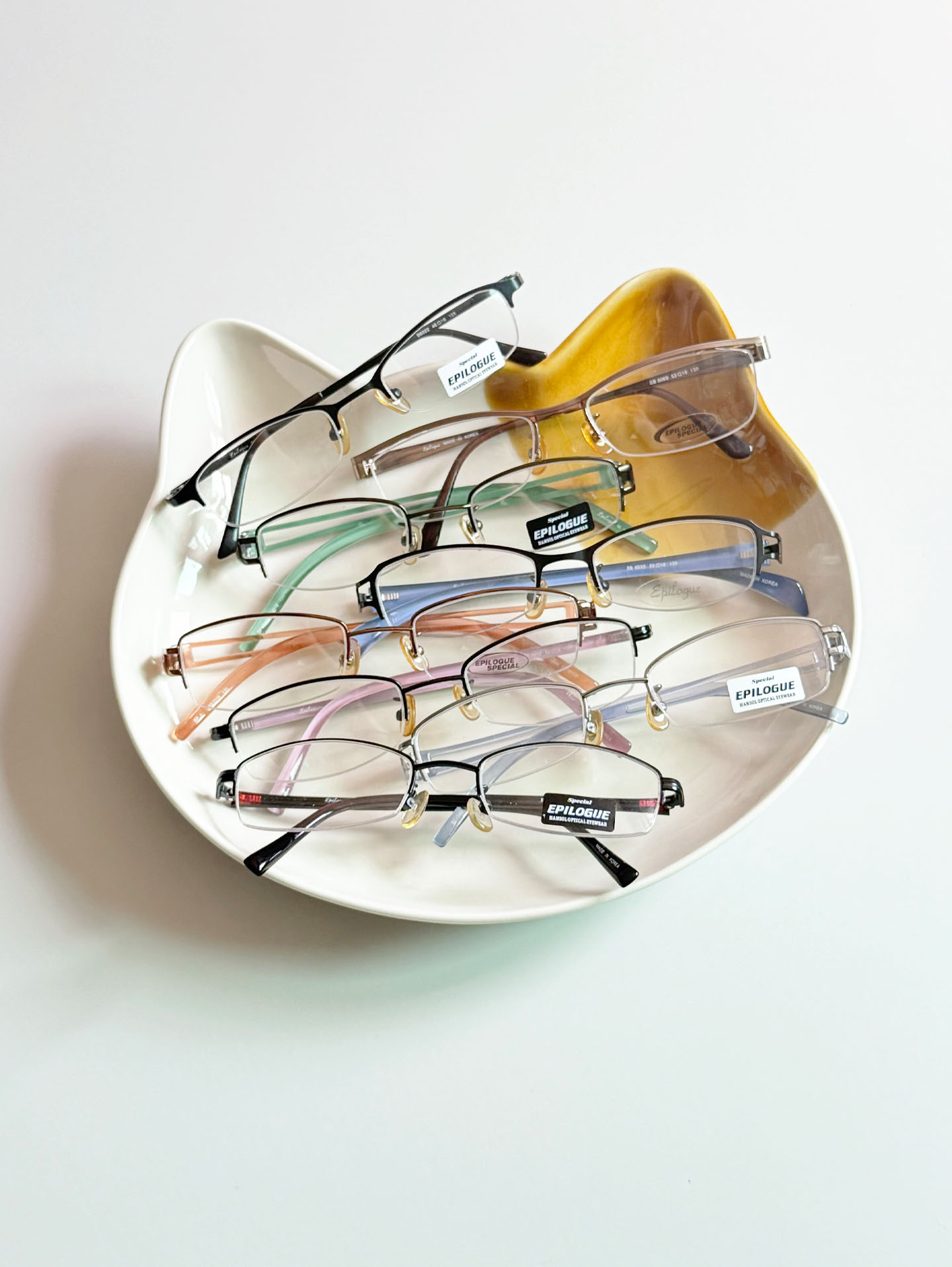 EPILOGUE Deadstock Semi-Rimless Glasses Collection Series 02