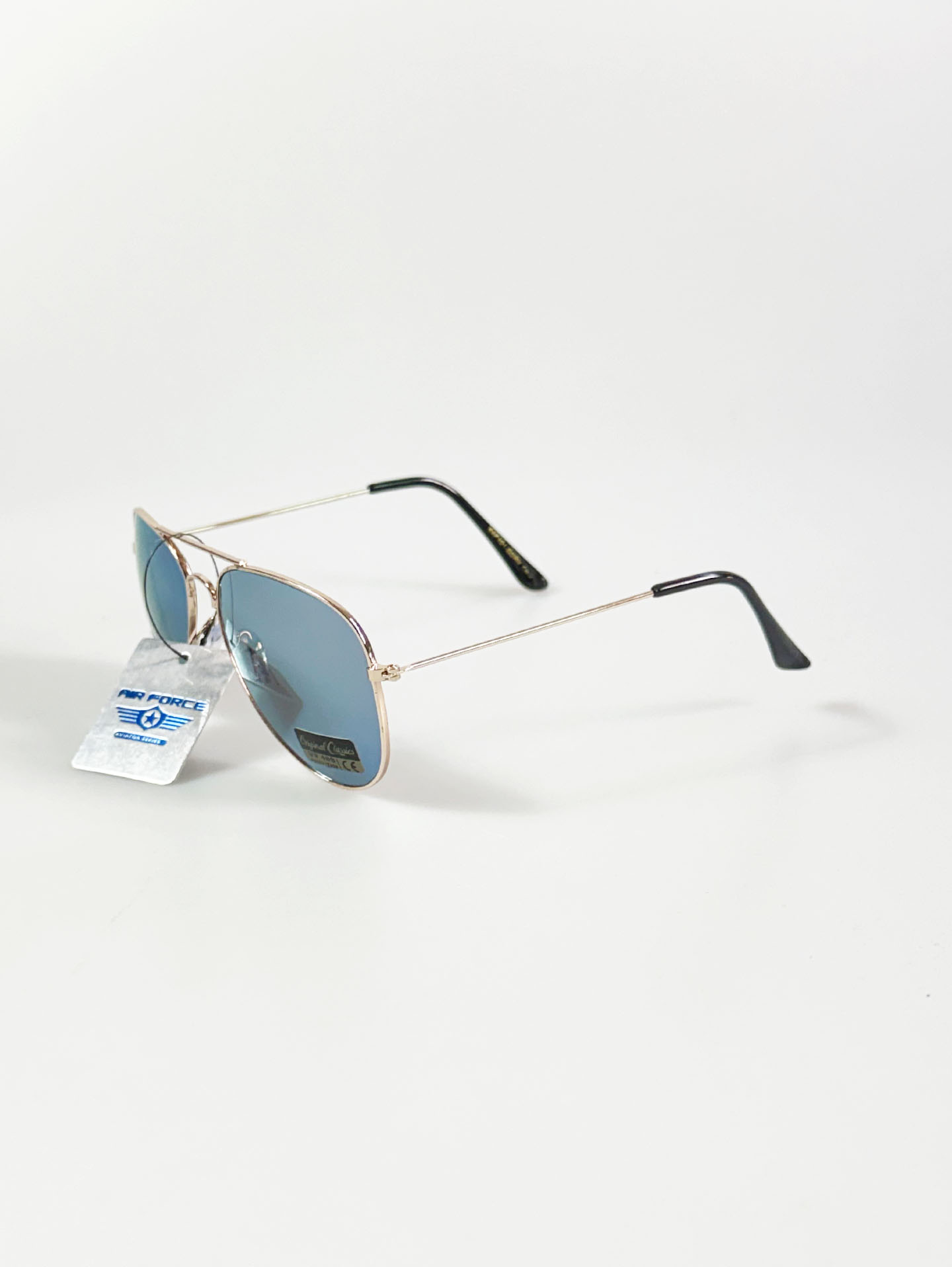90's AIR FORCE Gold Metal Aviator Sunglasses