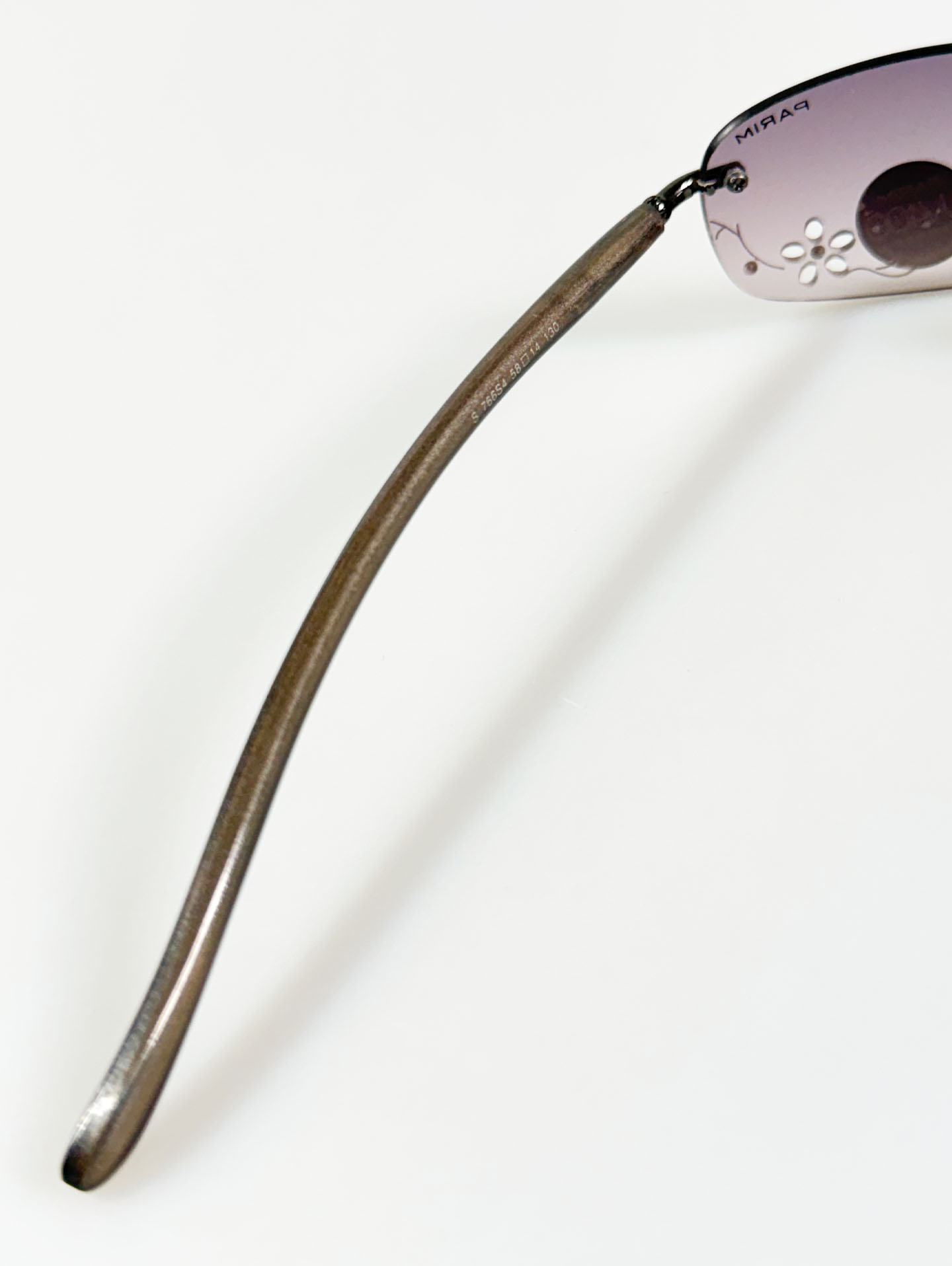 PARIM Rimless Square Metal Sunglasses