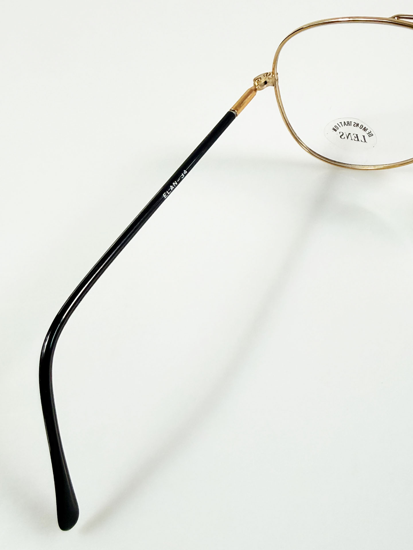 90's ELAN Gold Aviator Metal Frame Glasses