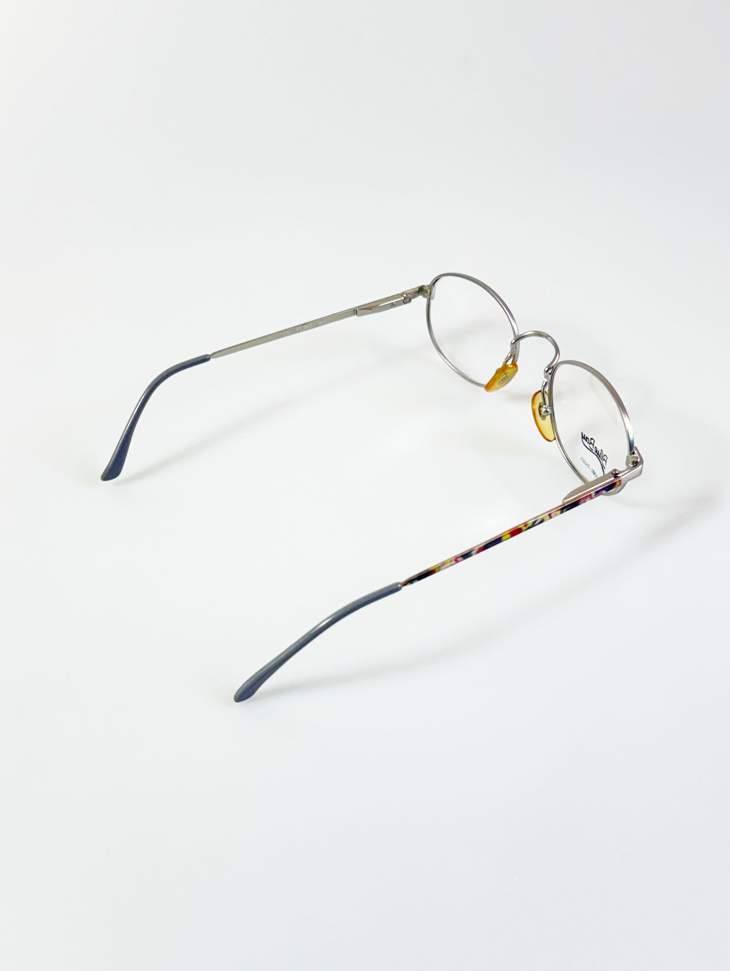 90’s BlueBay Silver Tone Slim Oval Metal Glasses