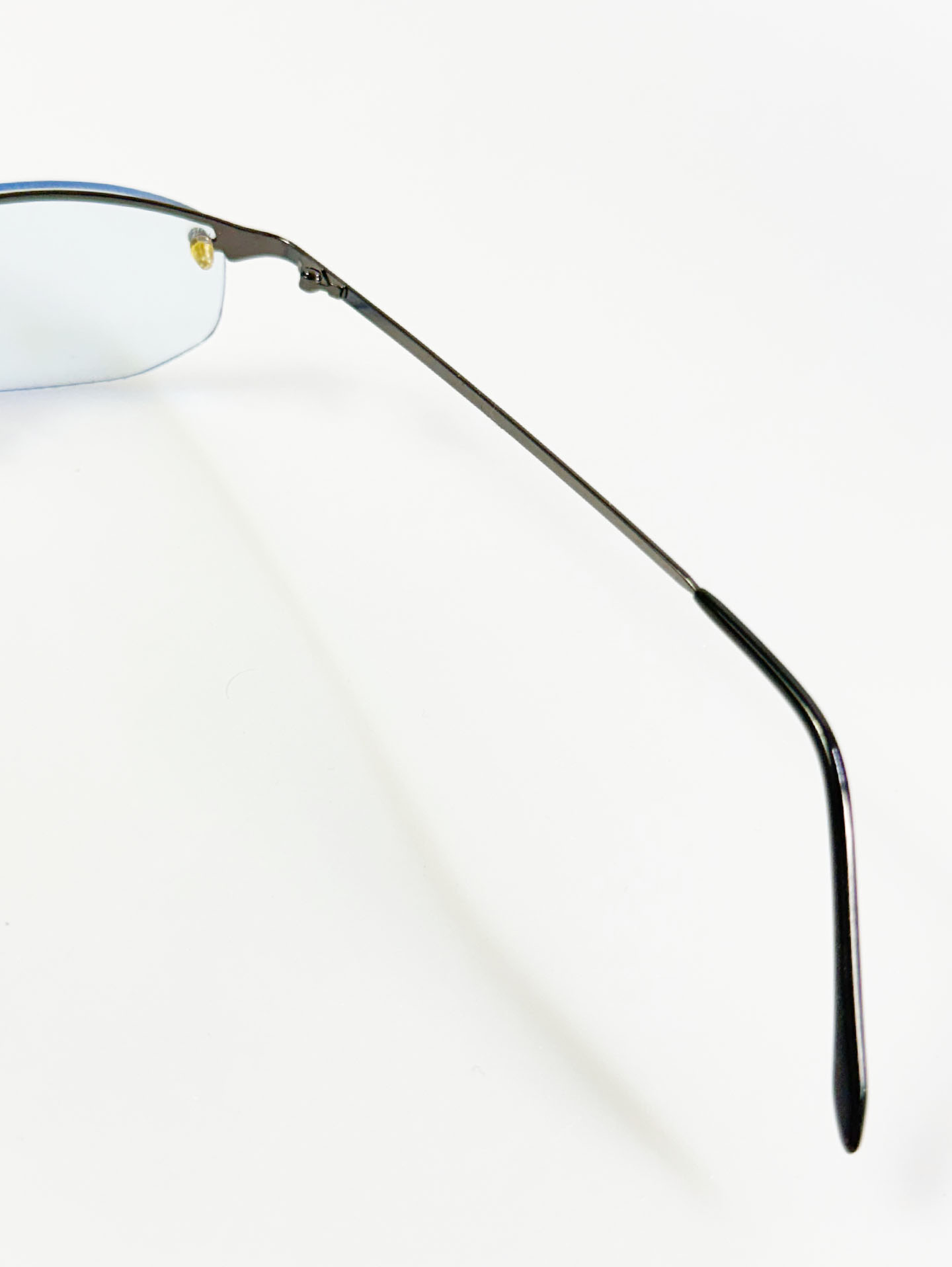JEEP Rimless Square Gunmetal Frame Glasses
