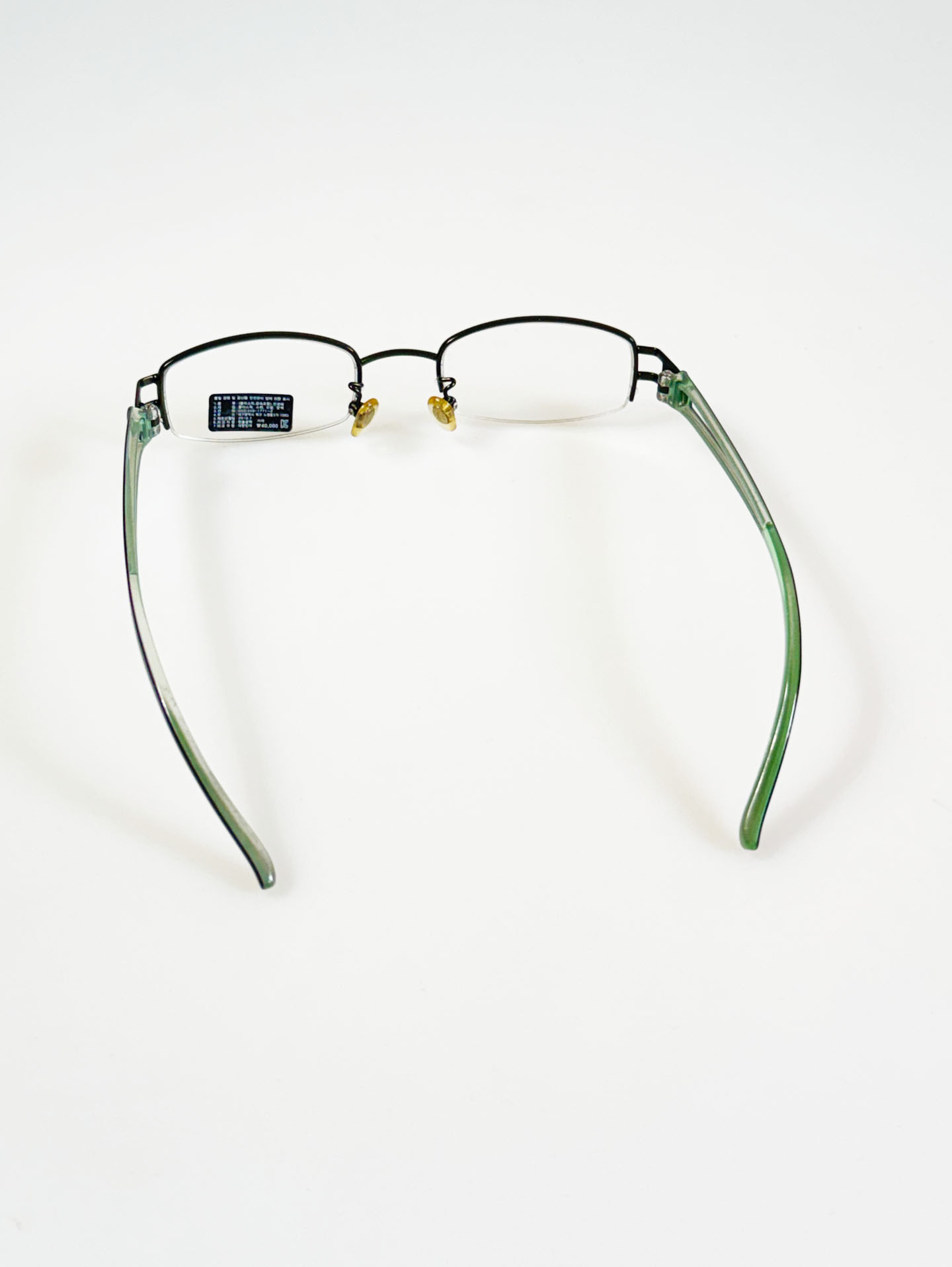 EPILOGUE Deadstock Semi-Rimless Glasses Collection Series 02