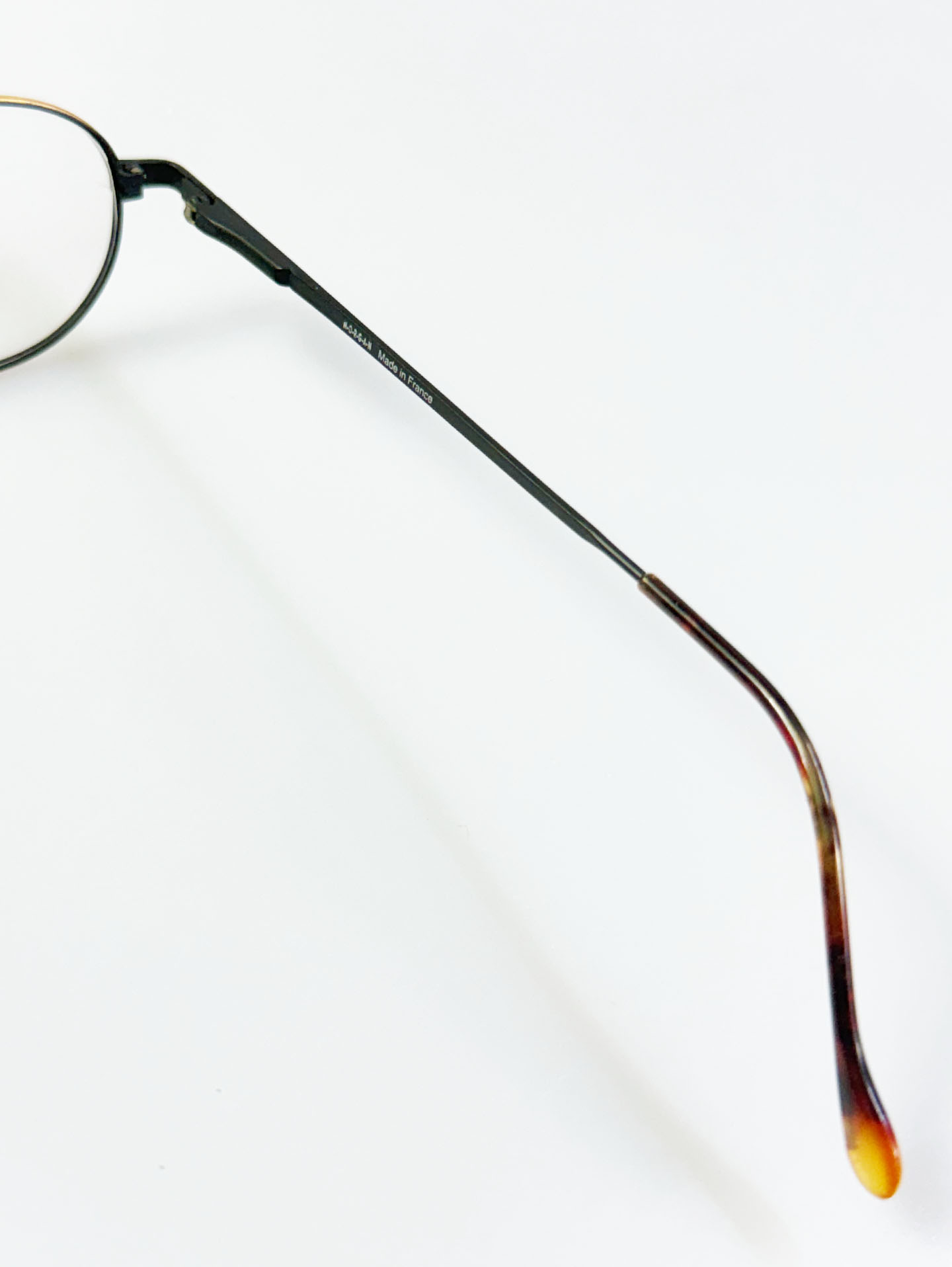 90’s MORGAN Classic Slim Oval Metal Glasses