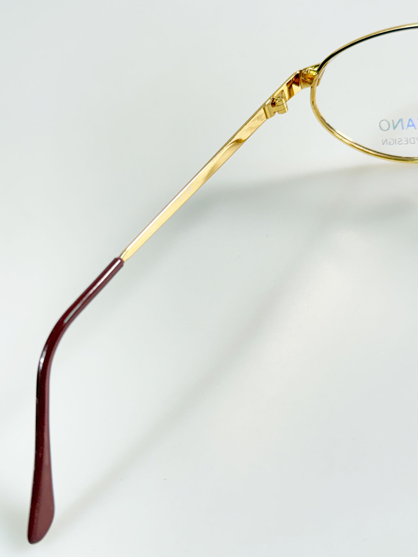 90's TIVANO Gold Double-Bridge Aviator Glasses