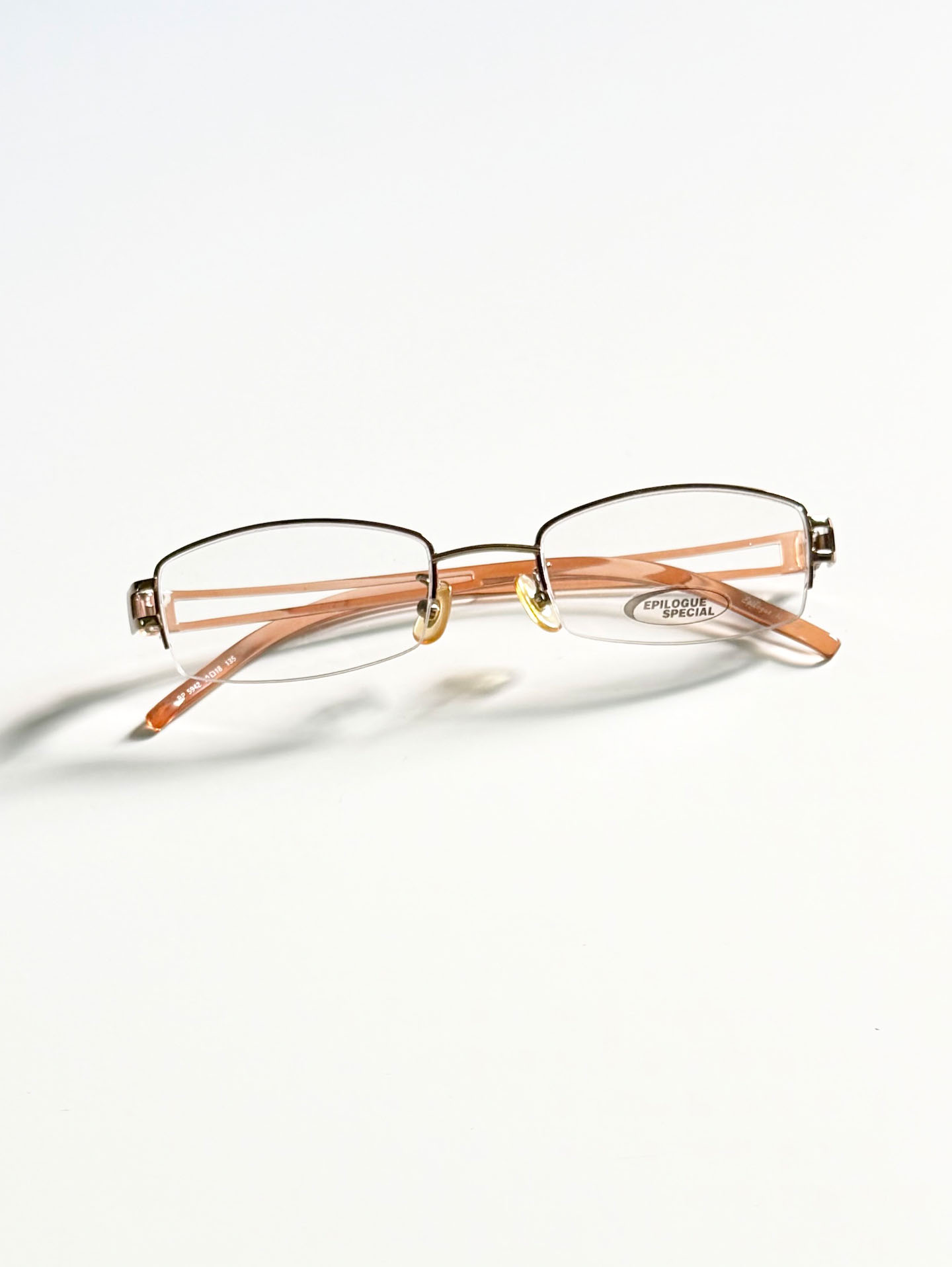 EPILOGUE Deadstock Semi-Rimless Glasses Collection Series 02