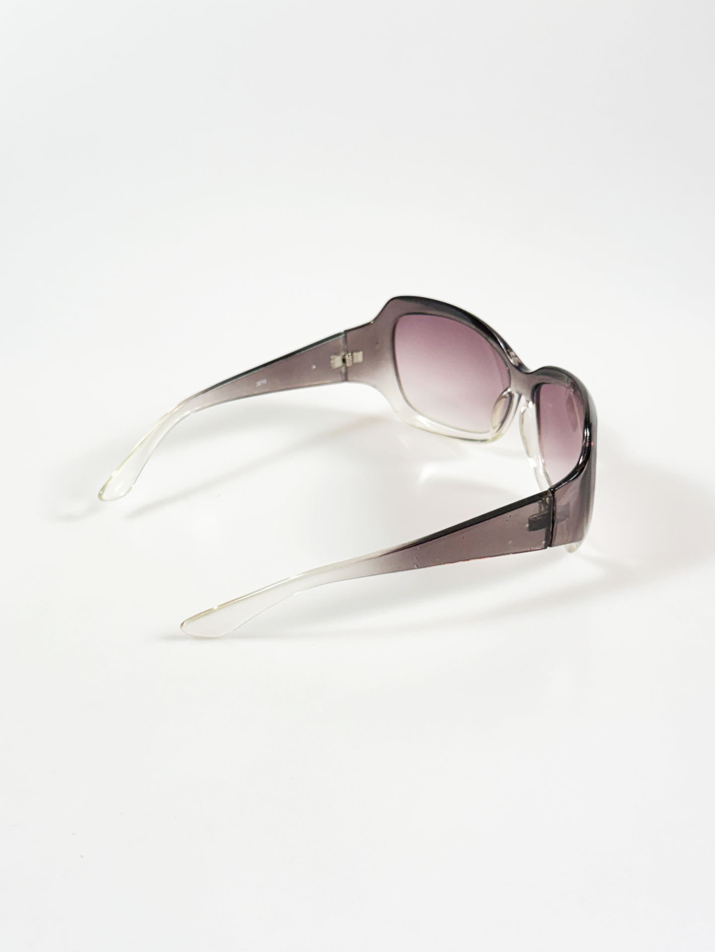 Smoke Gradient Oversized Square Tint Sunglasses