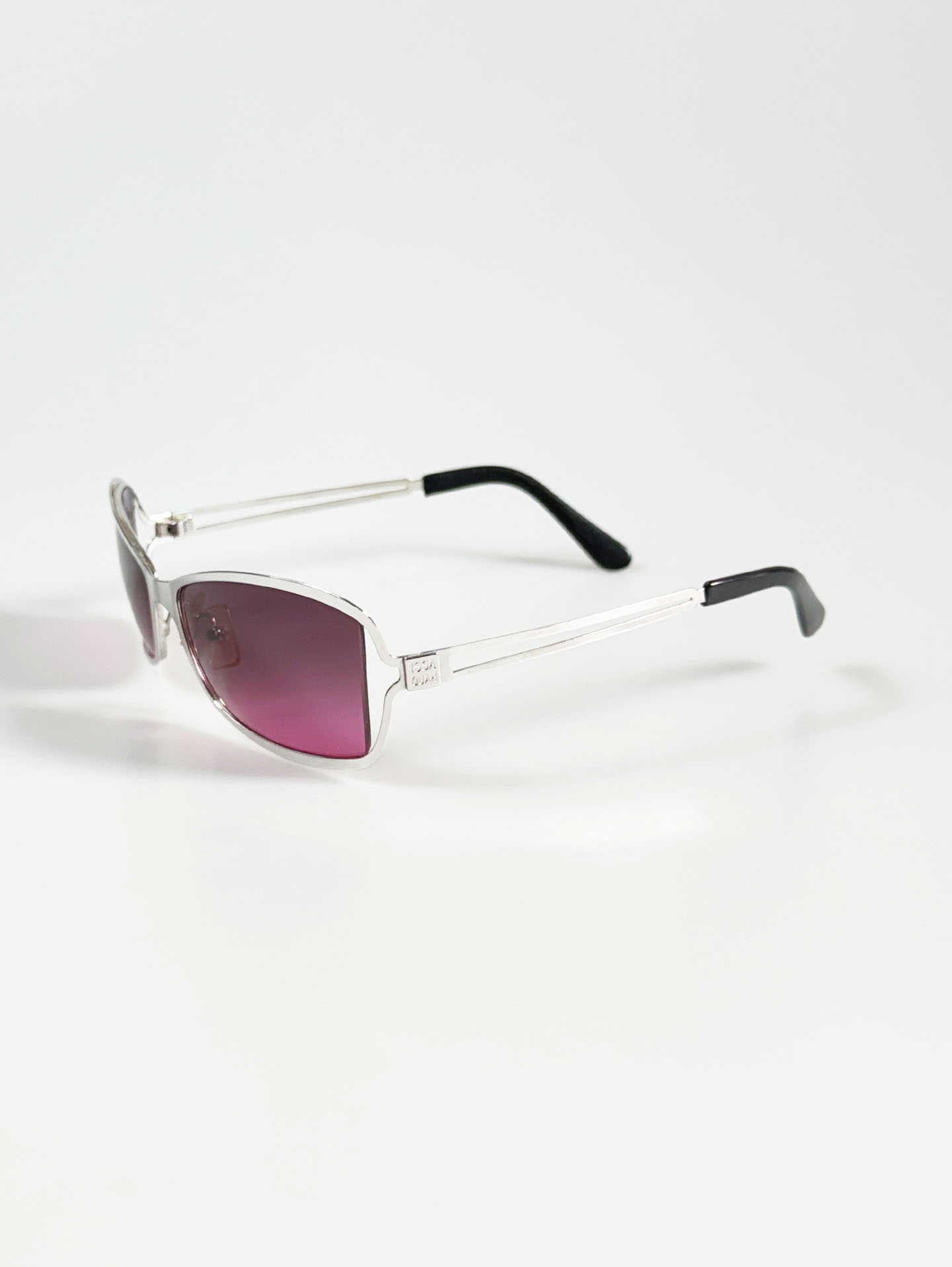 ISSAQUAH Silver Square Tint Sunglasses