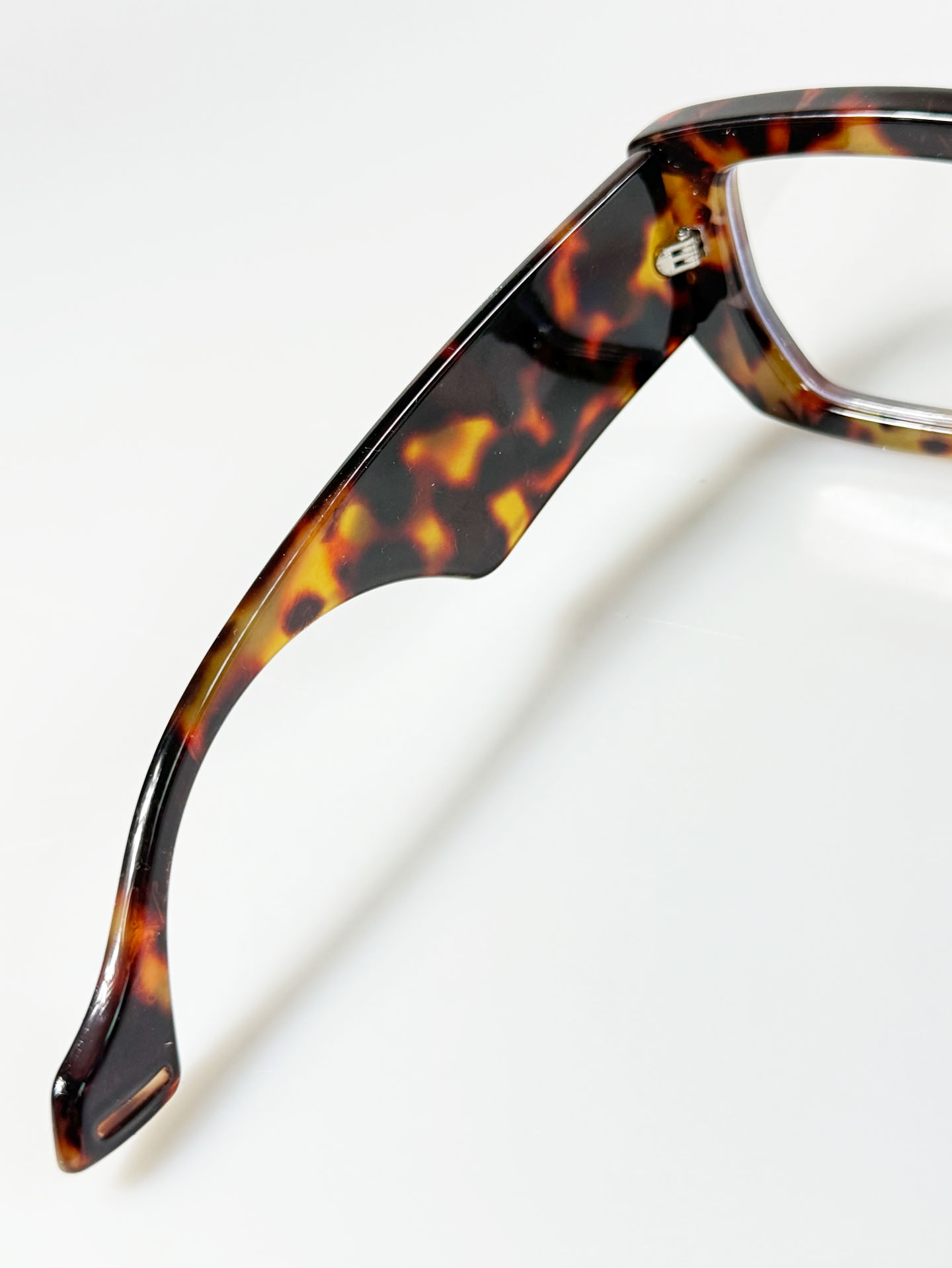 Tortoiseshell Oversized Bold Square Clear Lens Sunglasses