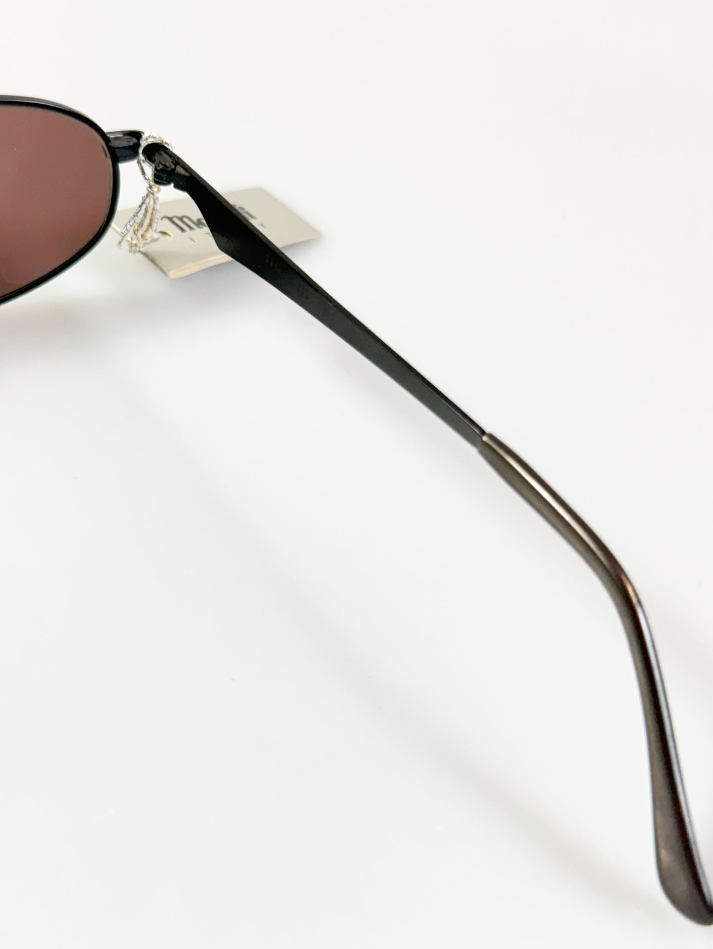 90’s Marelli Italy Black Metal Boeing Sunglasses