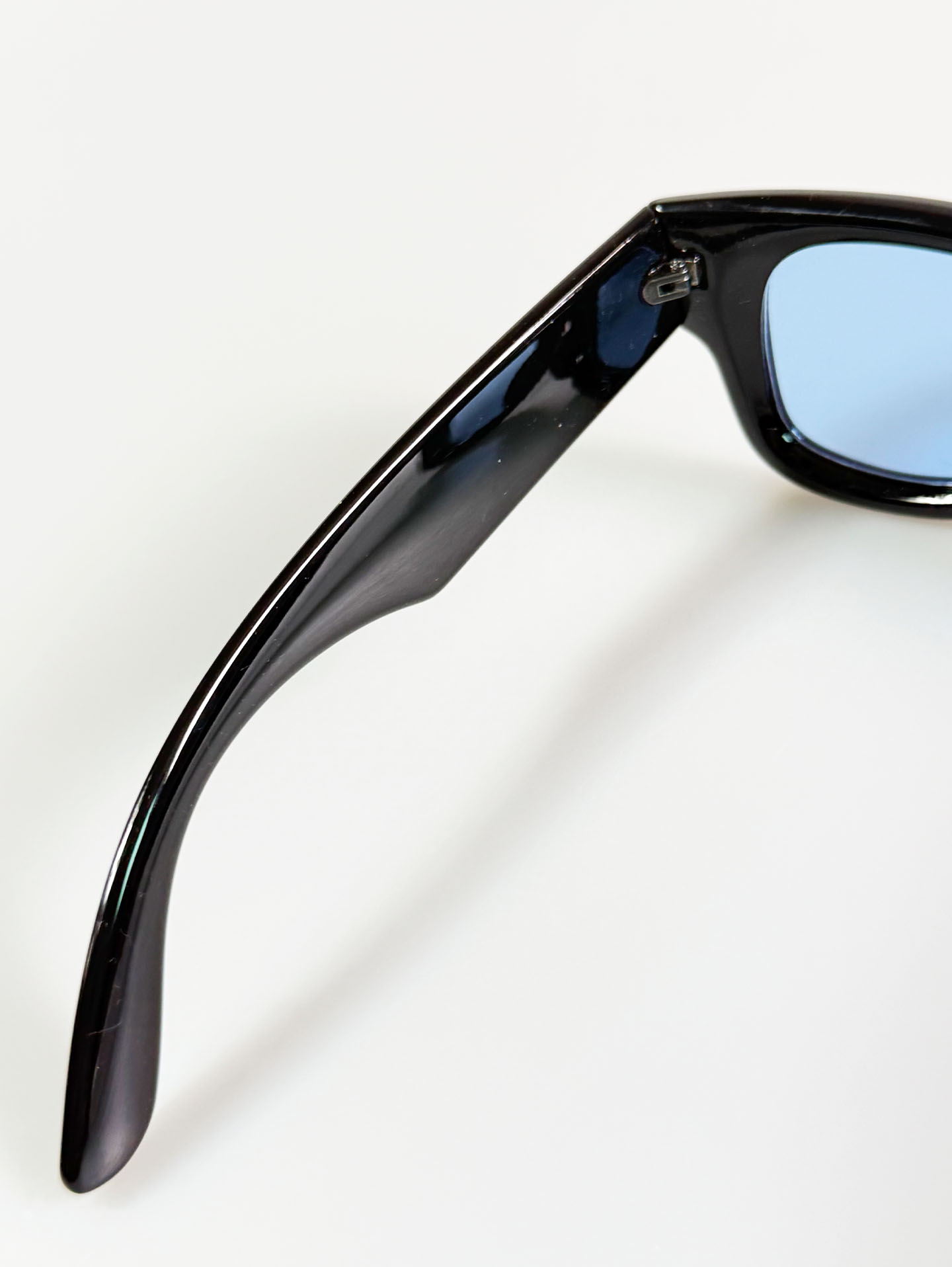 Black Bold Square Tinted Sunglasses