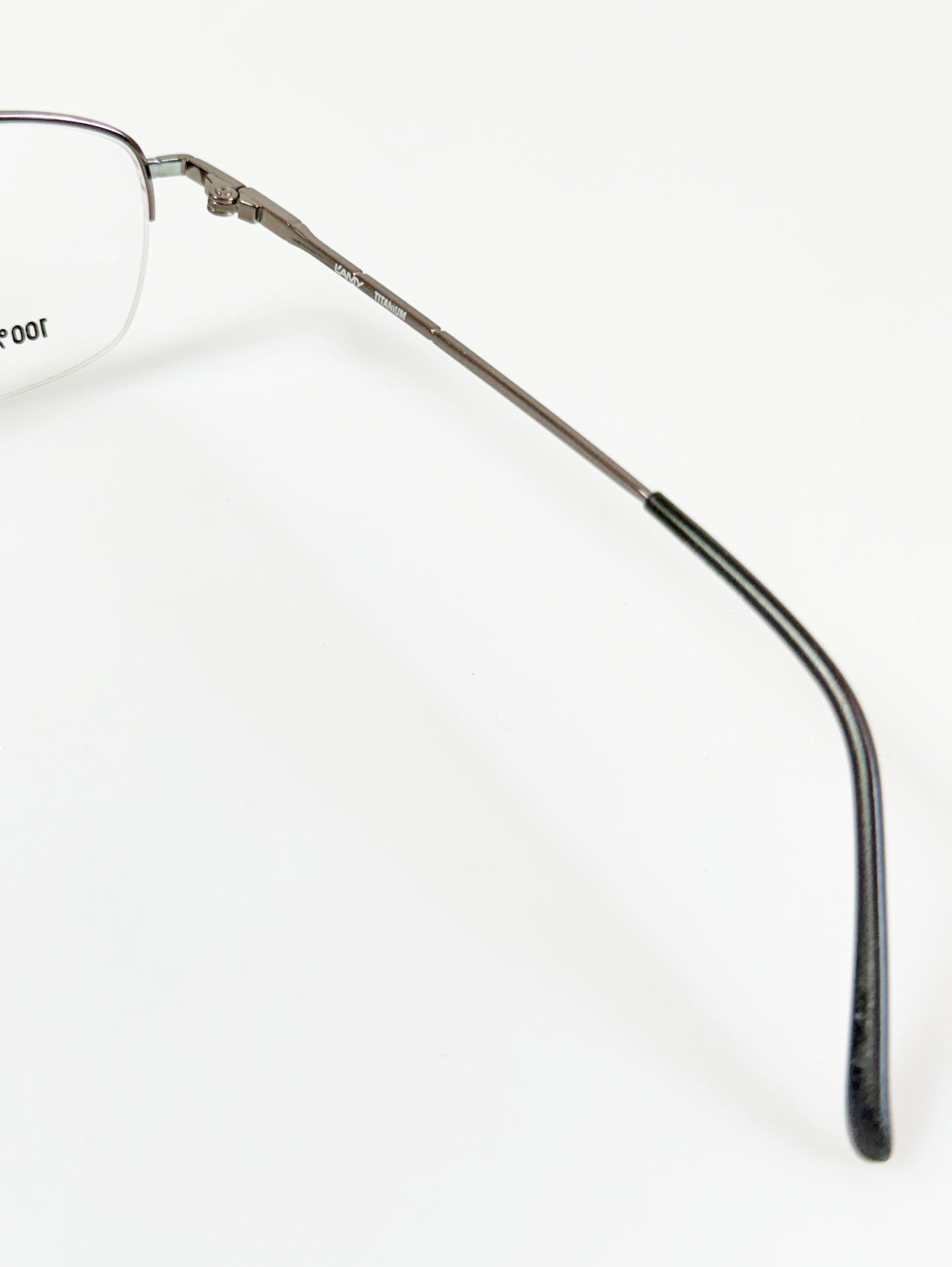 LAMY Half-Rim Titanium Square Frame Glasses