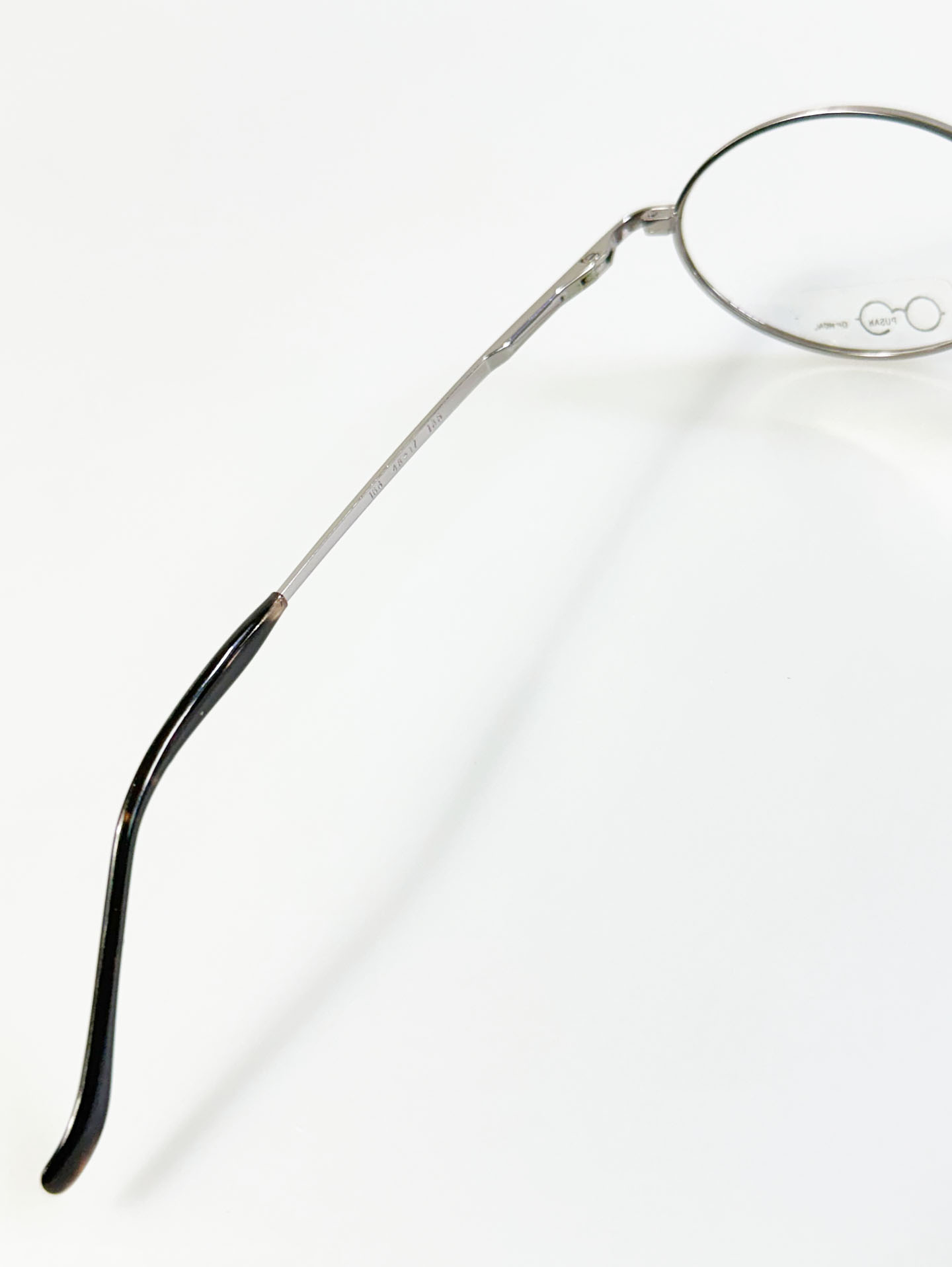 MONT BLANC PARIS Silver Slim Oval Metal Frame Glasses