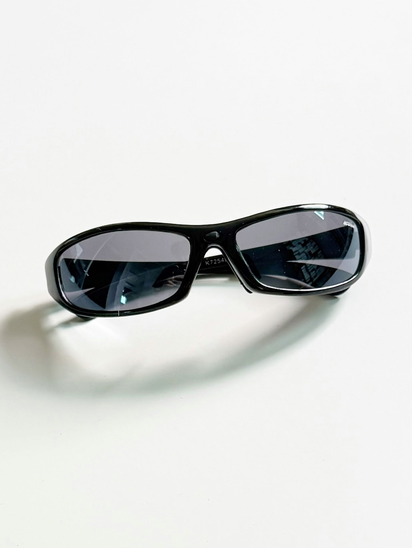 Bollé Black Wraparound Sport Frame Sunglasses