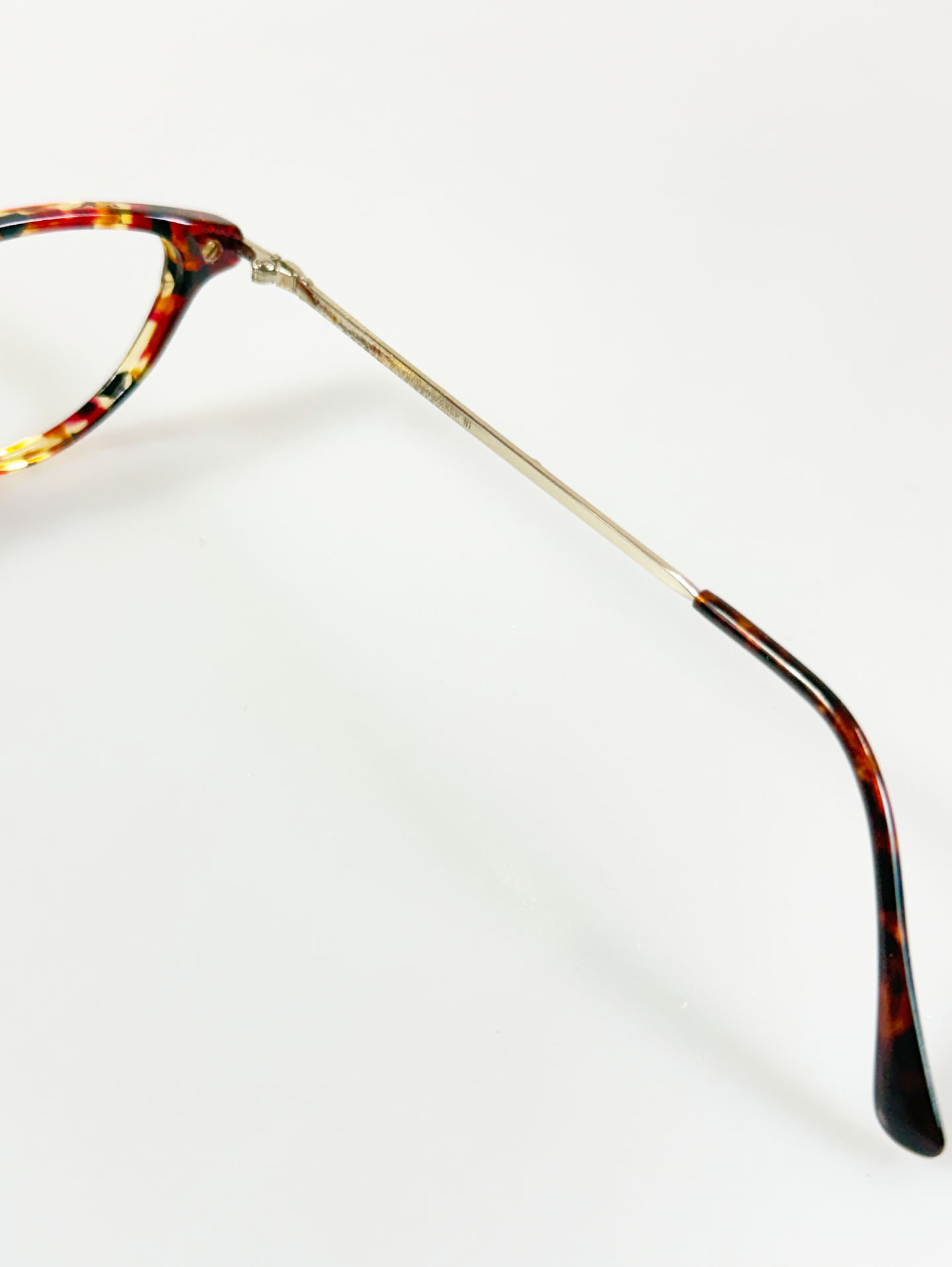 90's SEVA SCHAN Cat-Eye Horn-Rim Frame Glasses