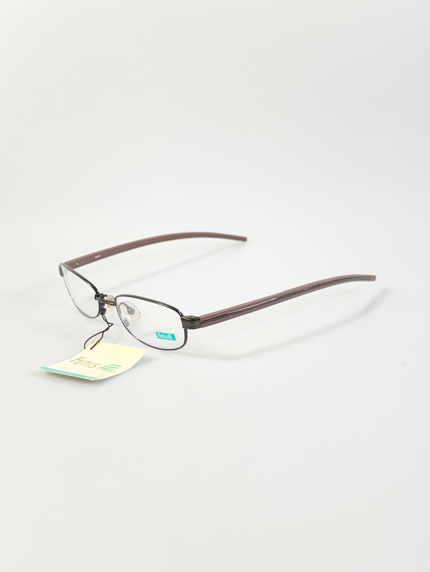 FUTIS Slim Square Gunmetal Glasses