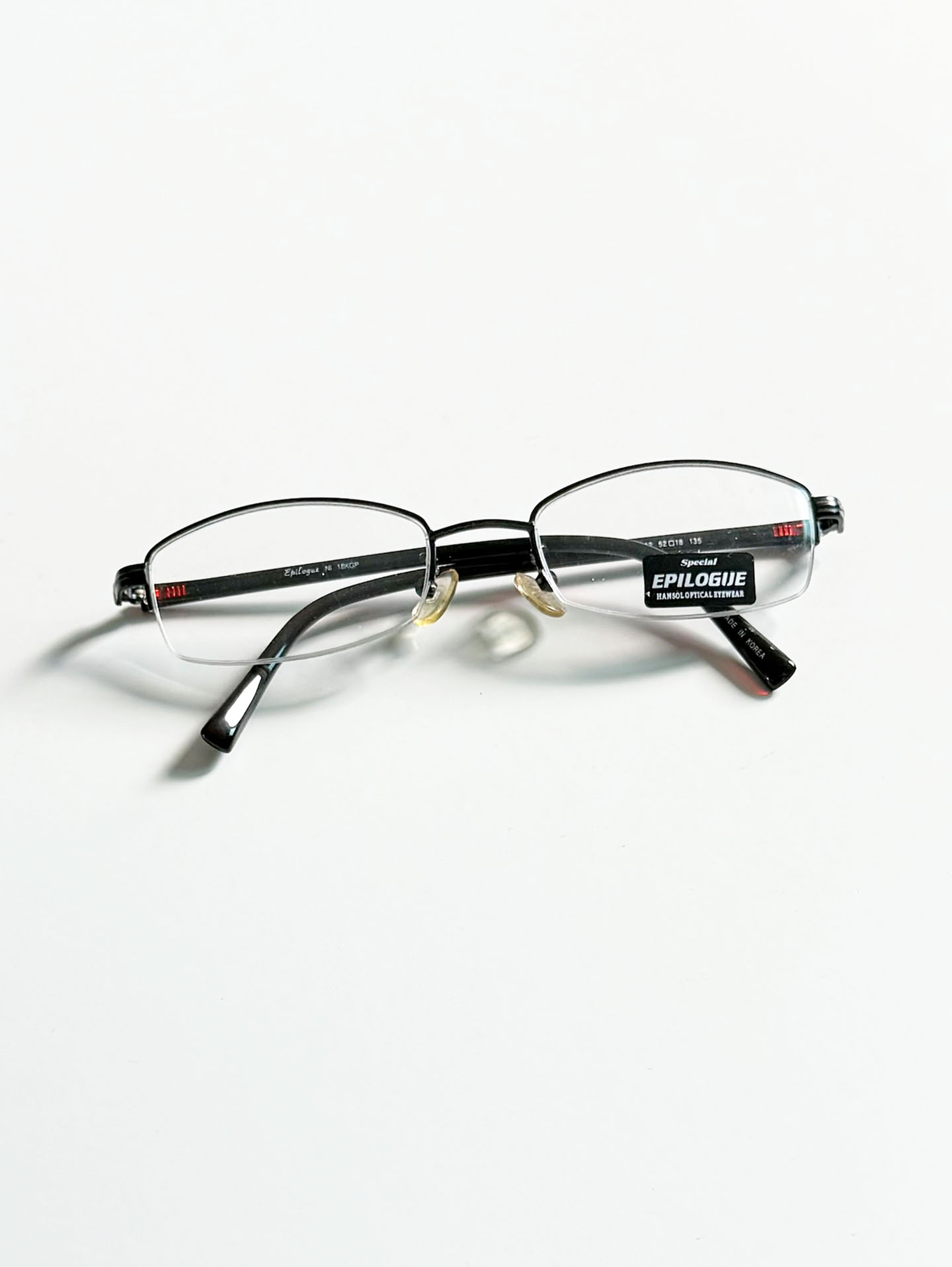 EPILOGUE Deadstock Semi-Rimless Glasses Collection Series 02
