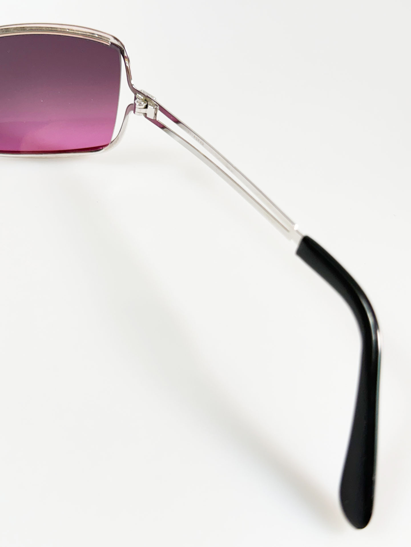 ISSAQUAH Silver Square Tint Sunglasses