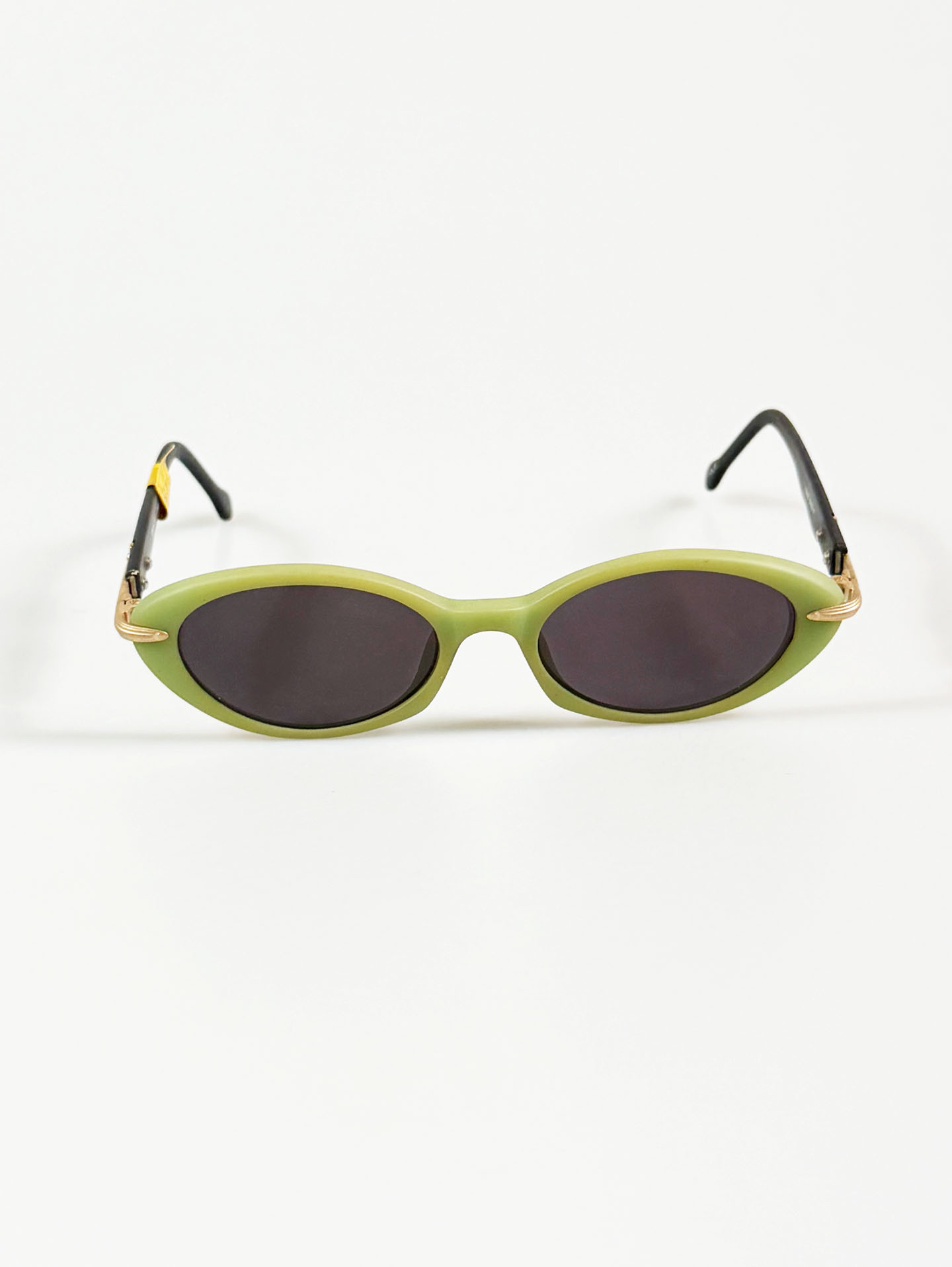 90's Christian Kevin Bold Oval Frame Sunglasses