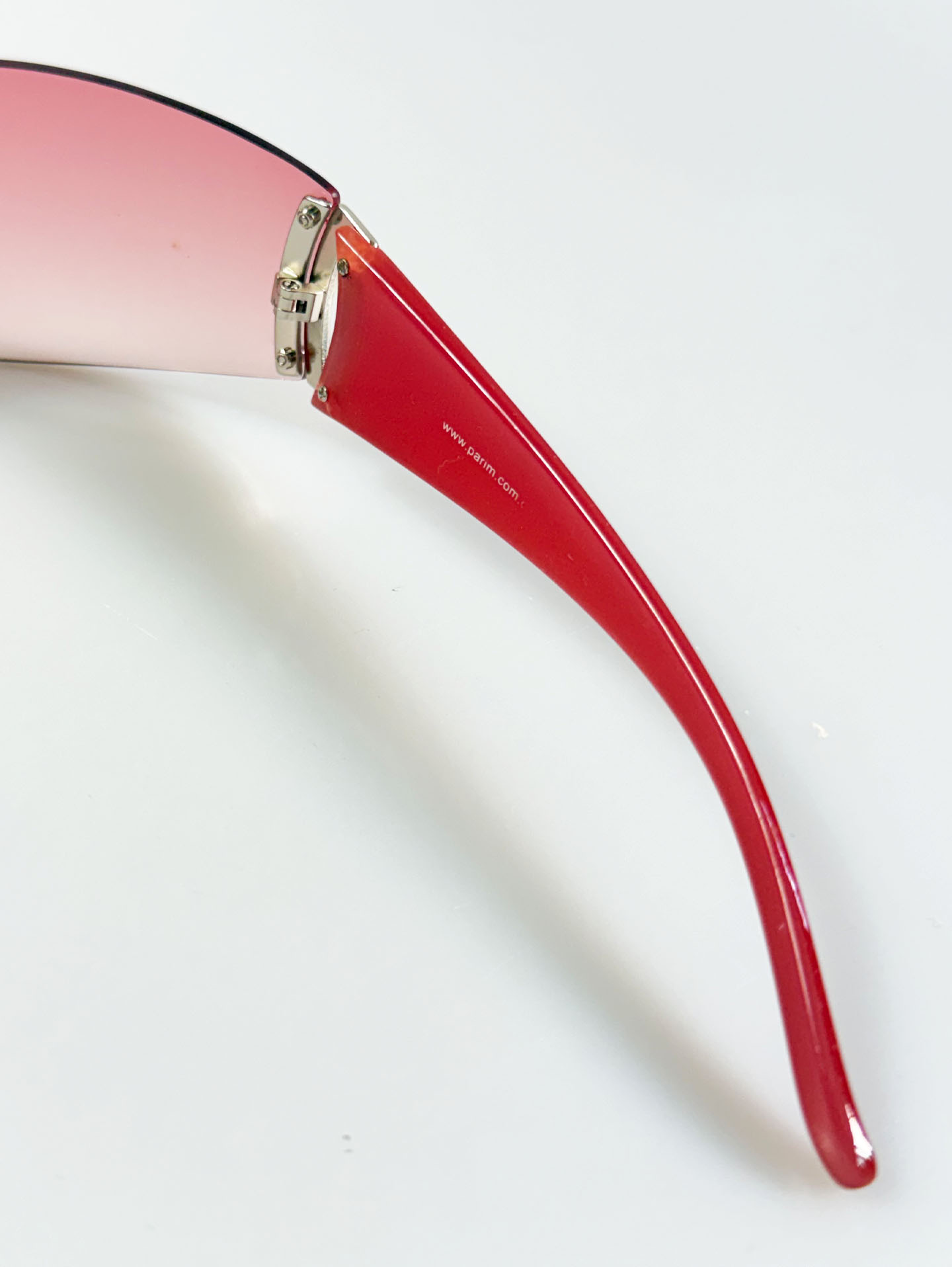 PARIM Rimless Shield Wraparound Tint Sunglasses
