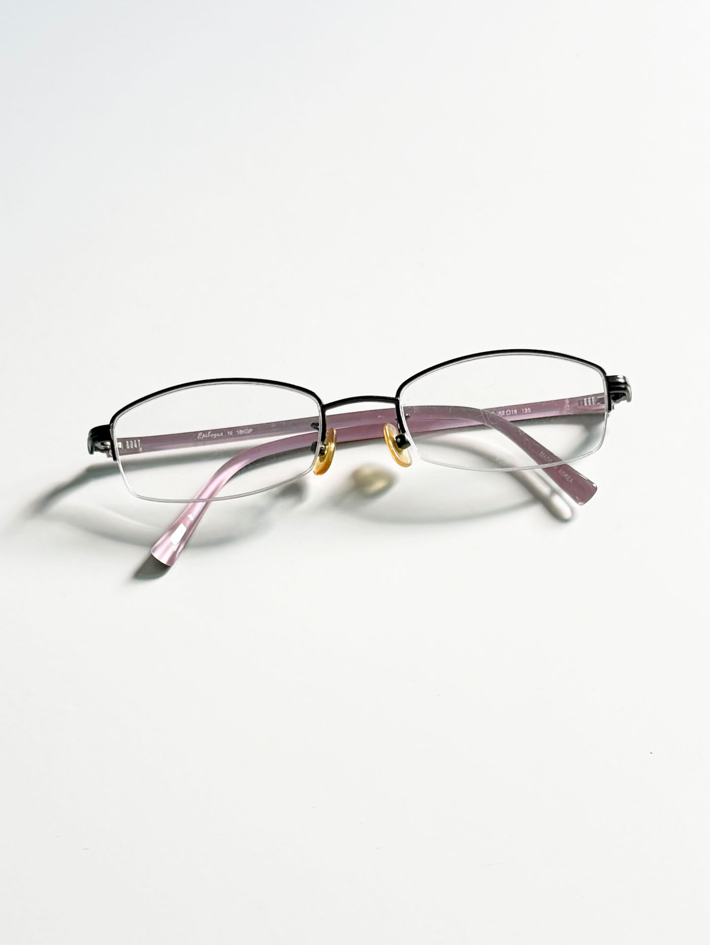 EPILOGUE Deadstock Semi-Rimless Glasses Collection Series 02
