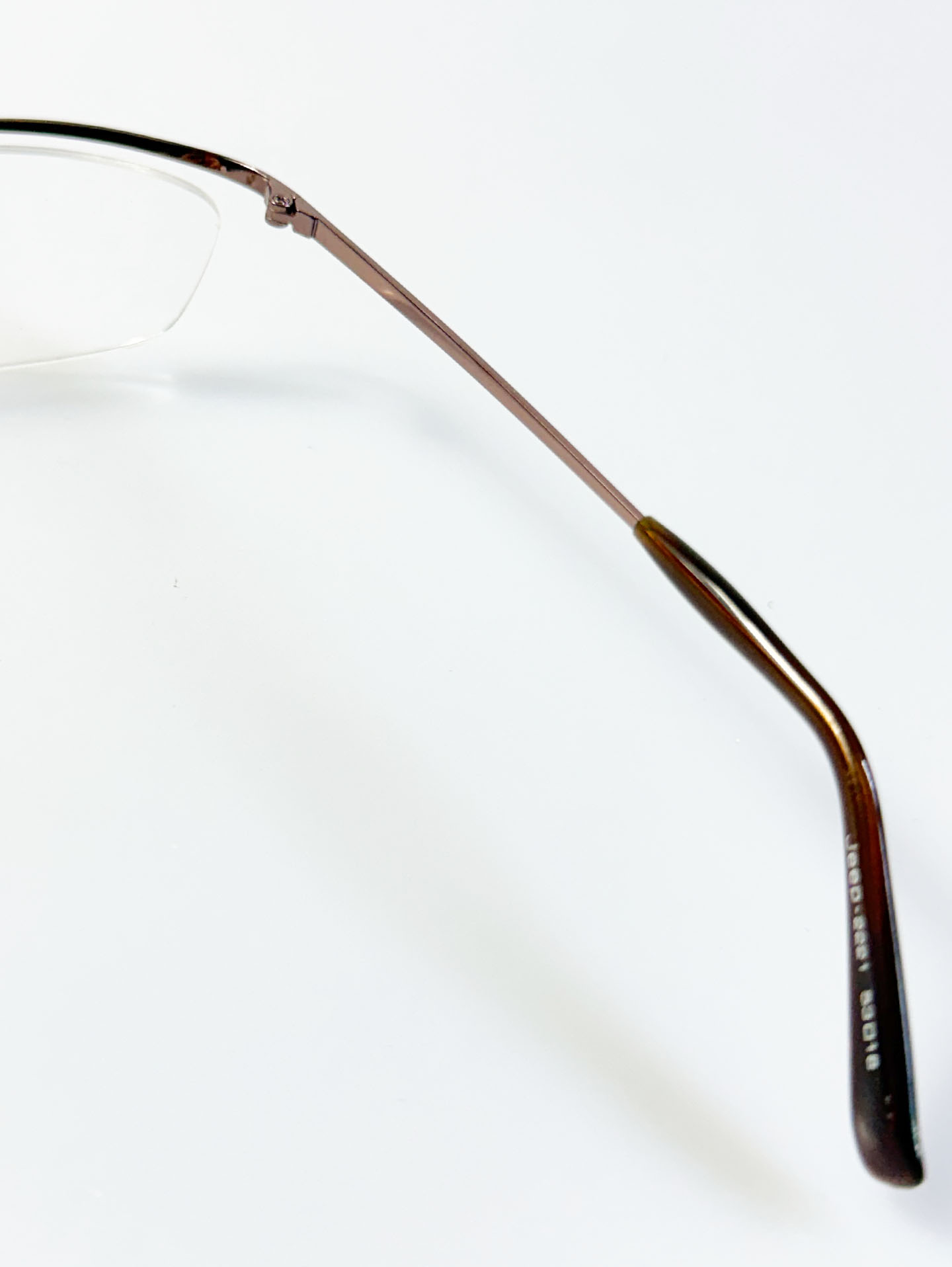 JEEP Half-Rim Square Metal Frame Glasses