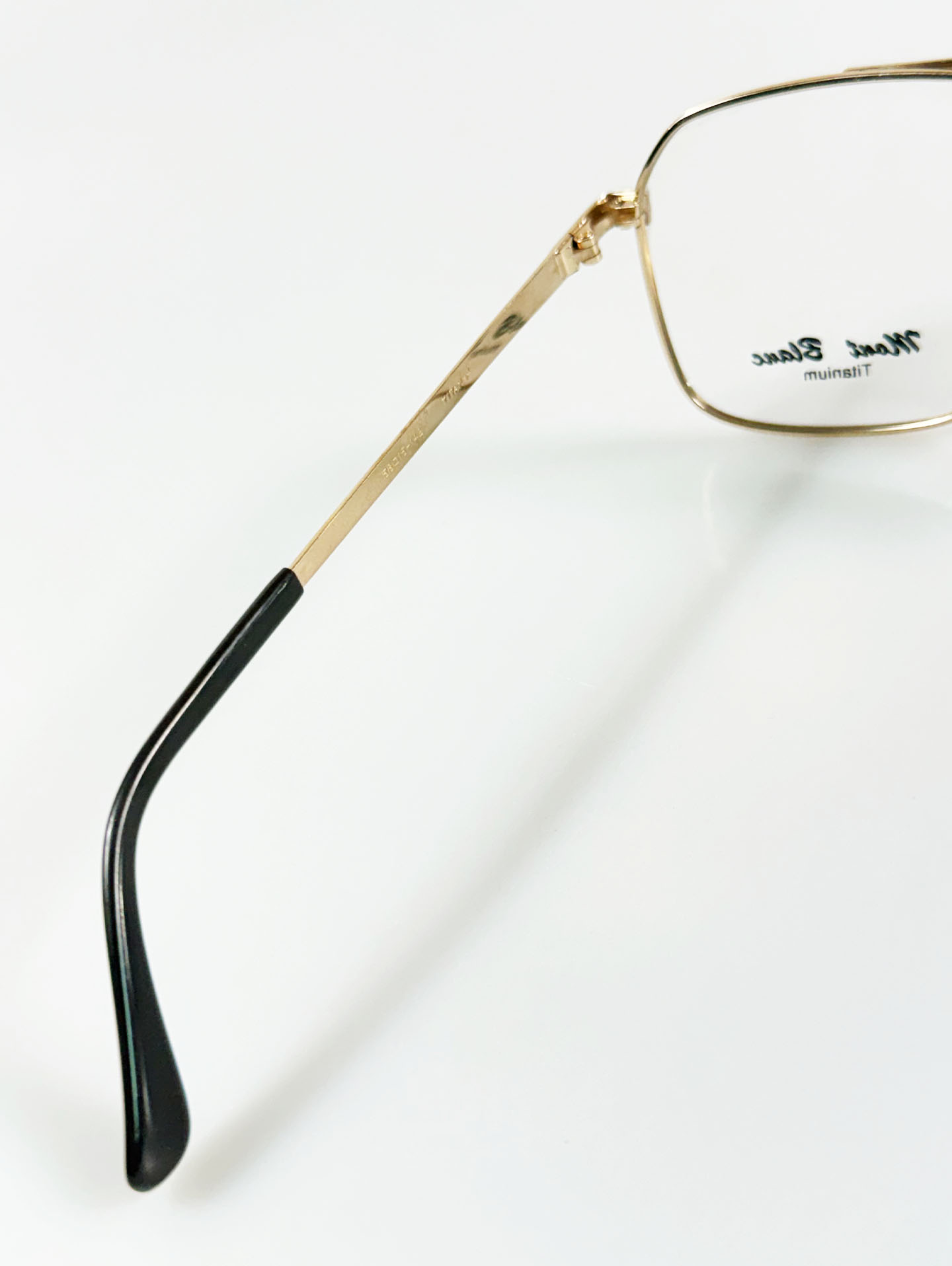 90's Mont Blanc Japan Gold Titanium Boeing Frame Glasses