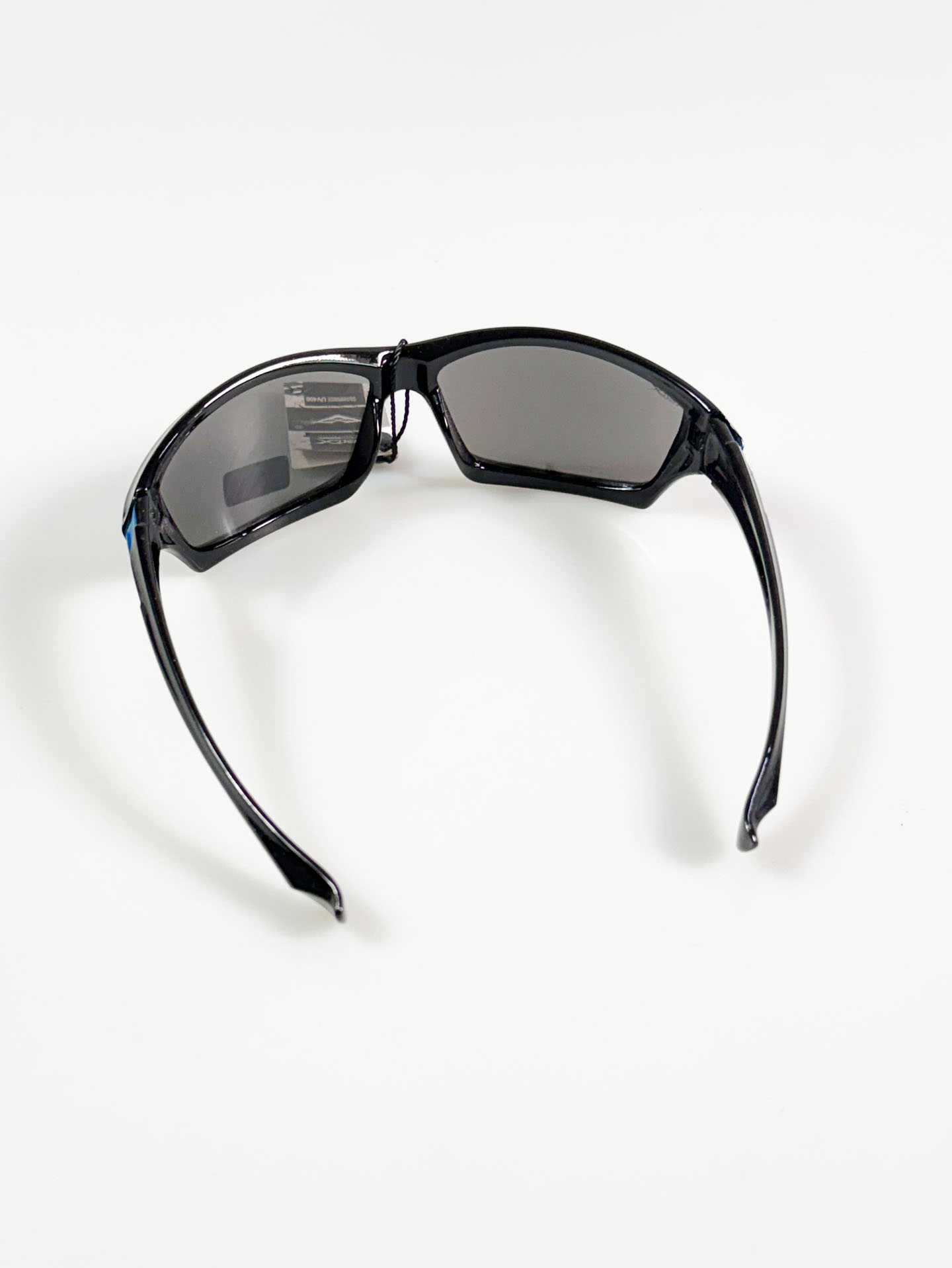 VERTX Black Sport Wraparound Sunglasses