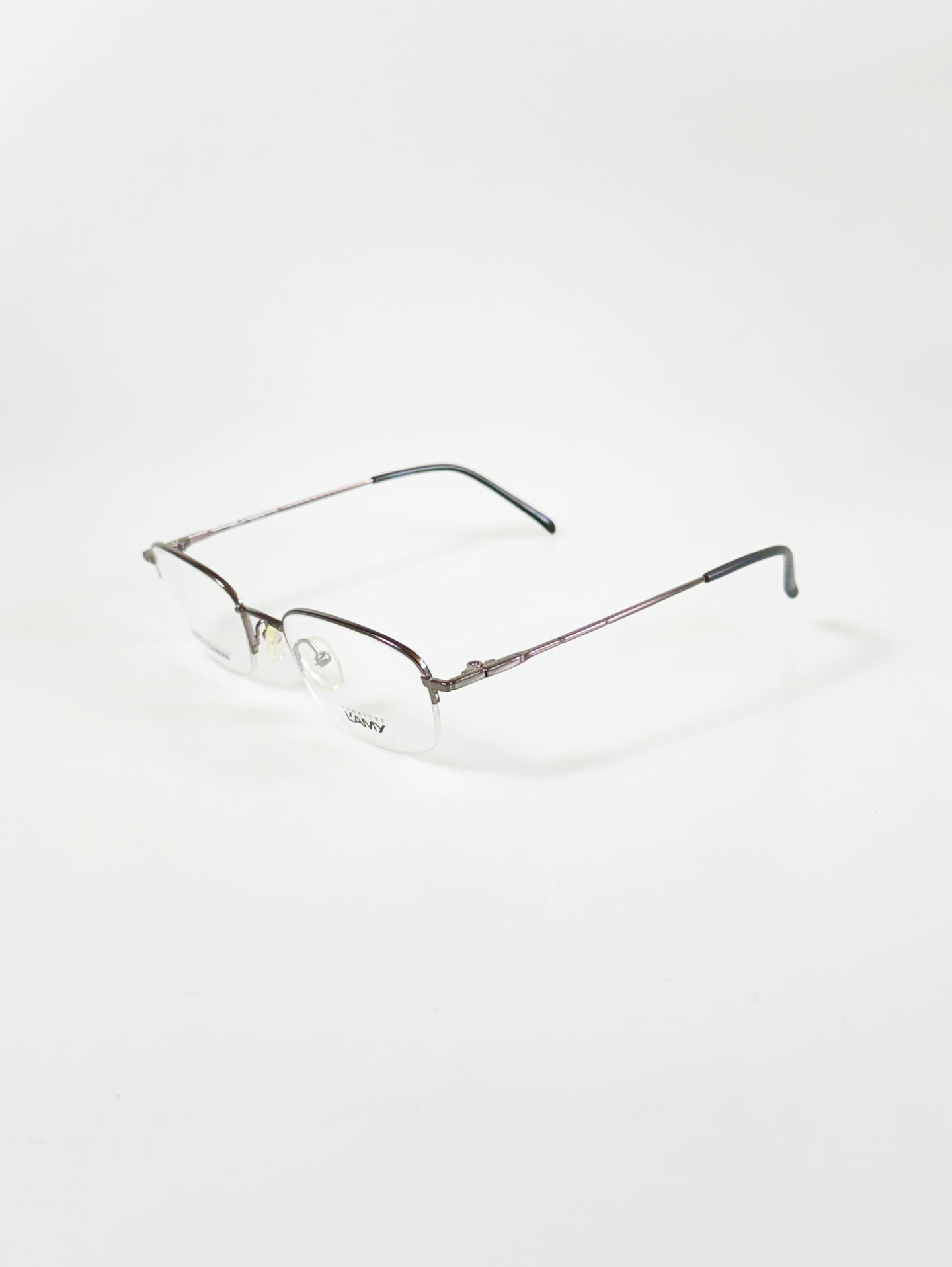 LAMY Half-Rim Titanium Square Frame Glasses