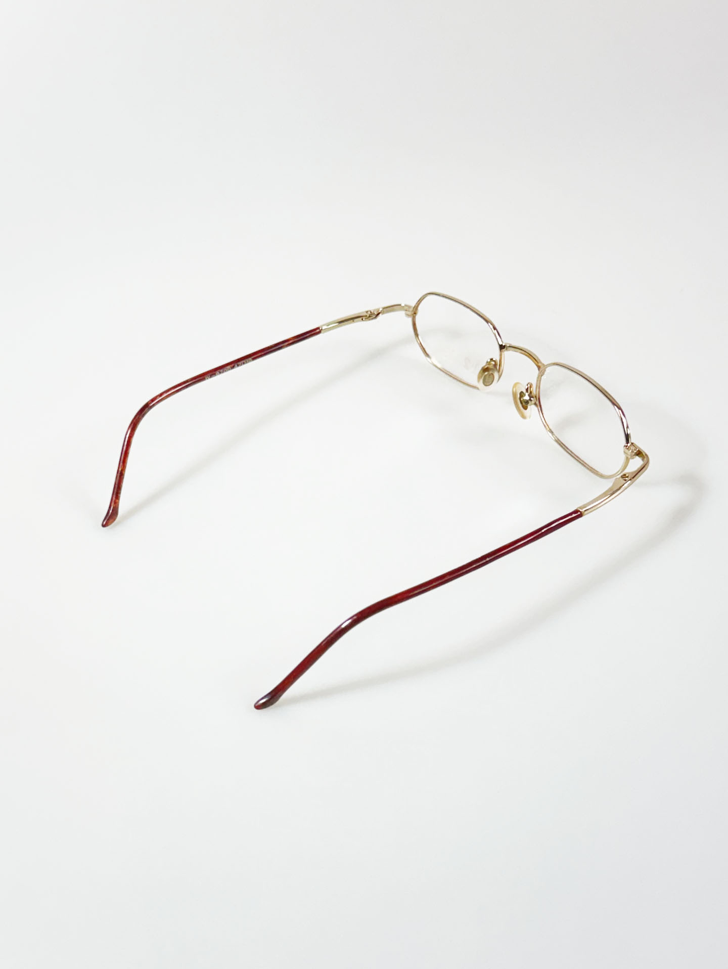 IV2000 Slim Square Combi Metal Frame Glasses