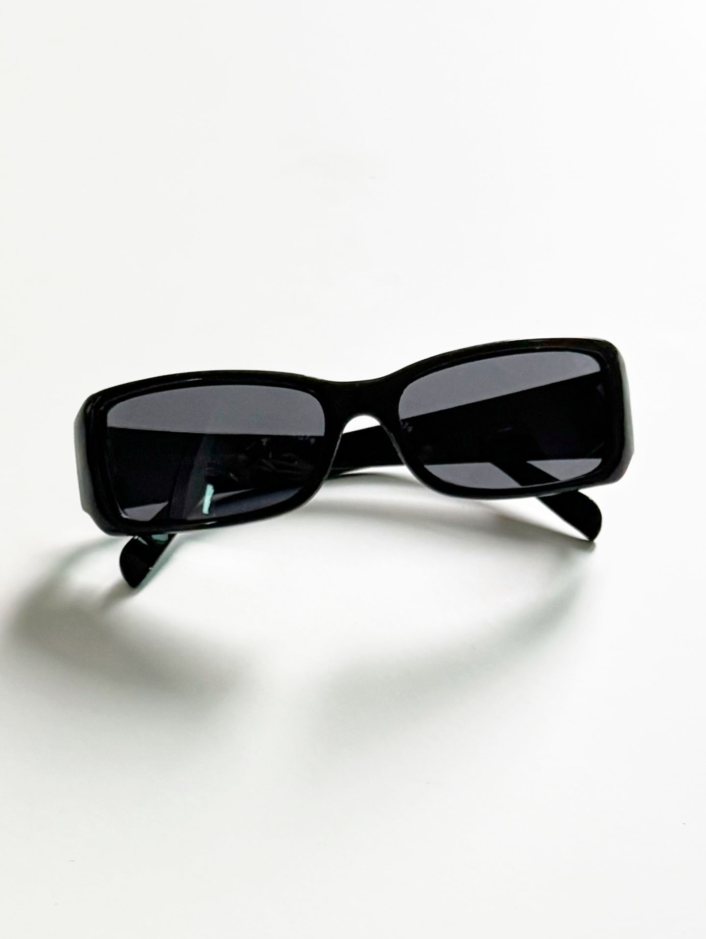 90's LEE COOPER Black Bold Square Sunglasses