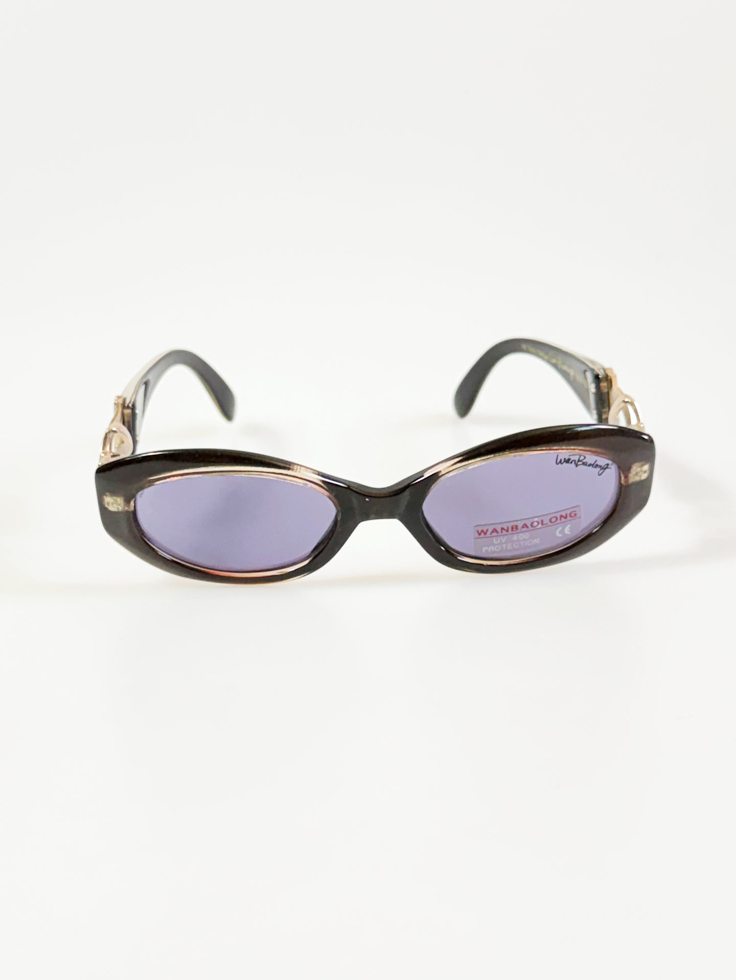 90's WANBAOLONG Bold Oval Tint Sunglasses