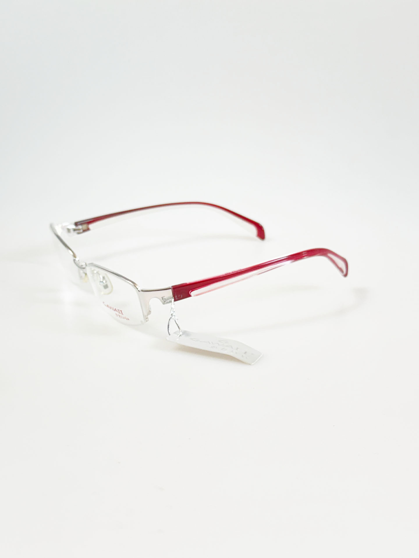 GAWAII Titanium Semi-Rimless Glasses Collection Series 02.