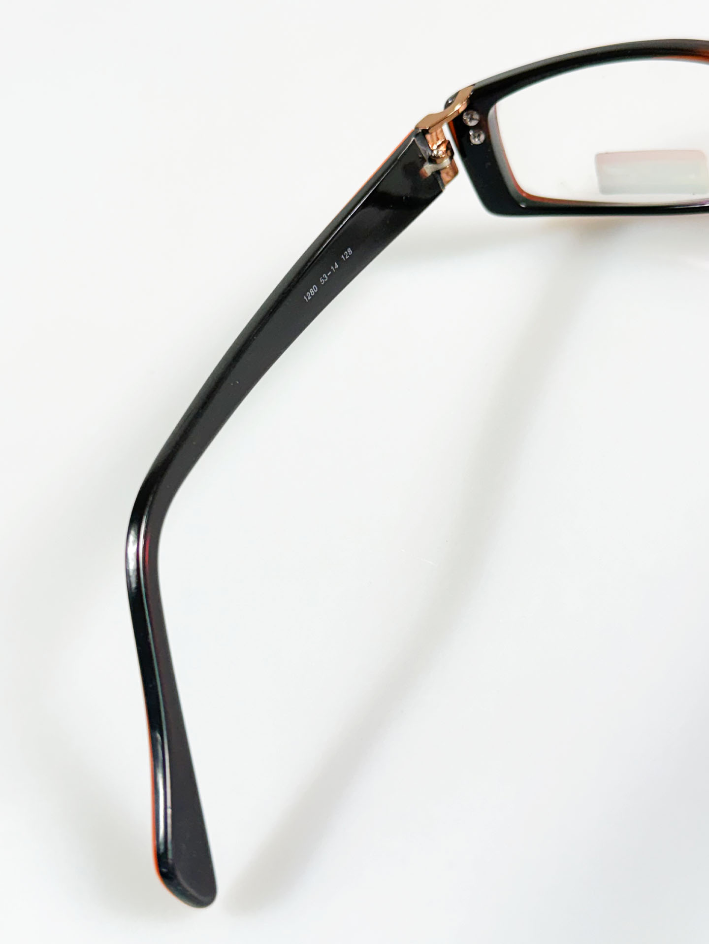 90's MICHIKO LONDON Square Horn-Rim Glasses
