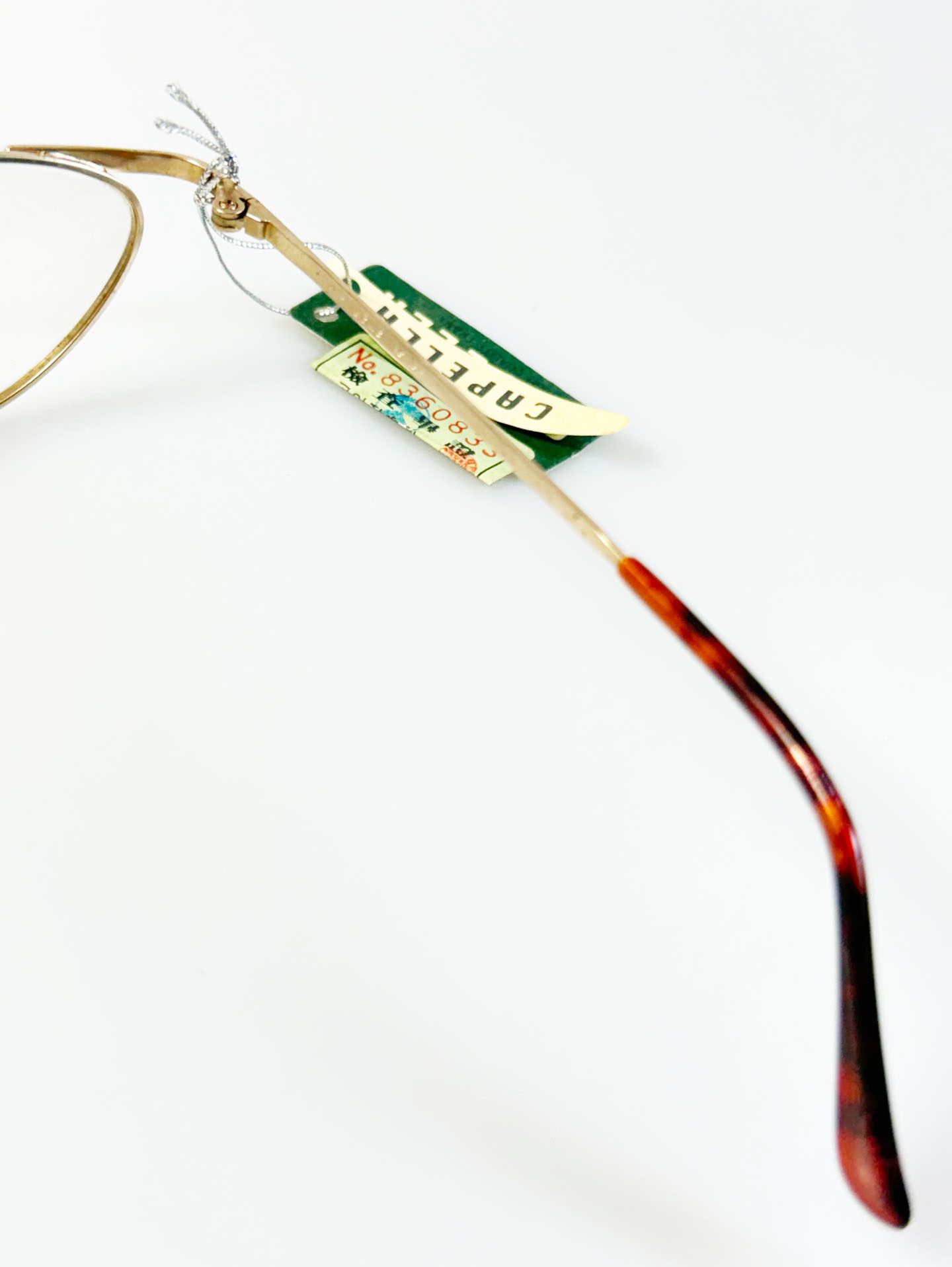 90's CAPELLA Gold Wellington Metal Frame Glasses