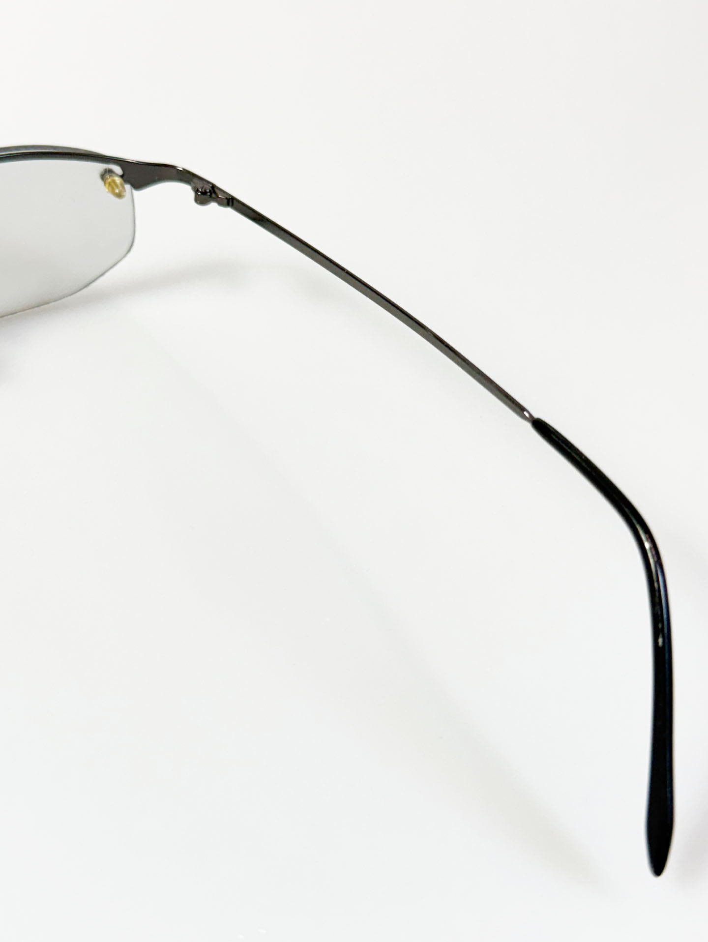 JEEP Gunmetal Half-Rim Square Frame Glasses