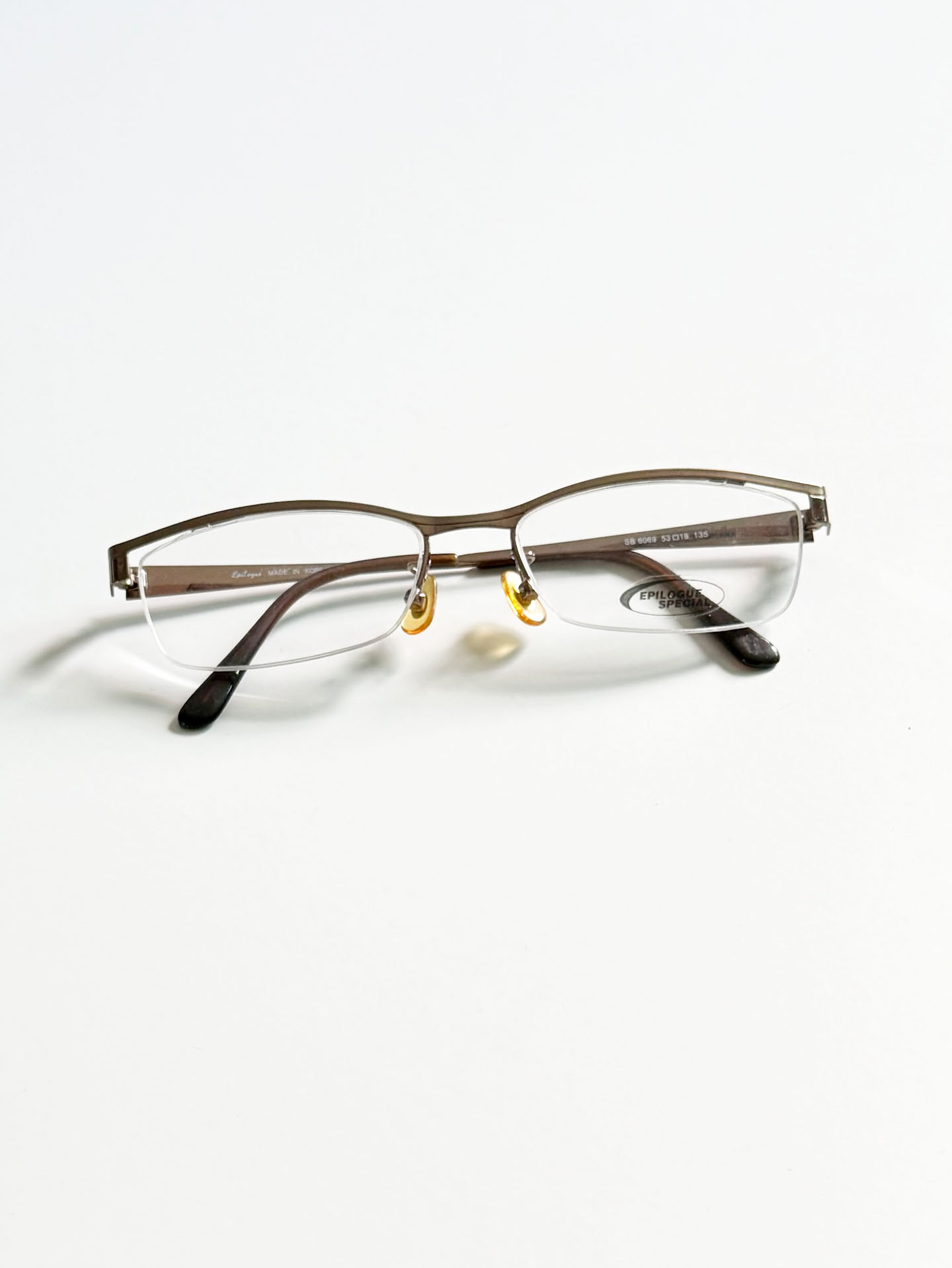 EPILOGUE Deadstock Semi-Rimless Glasses Collection Series 02