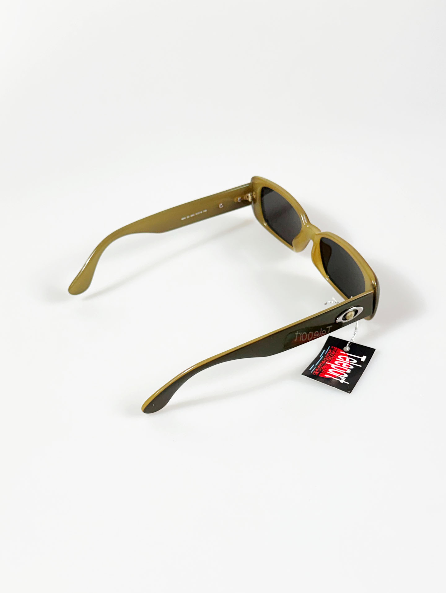 90’s OPEN Deep Olive Bold Square Sunglasses