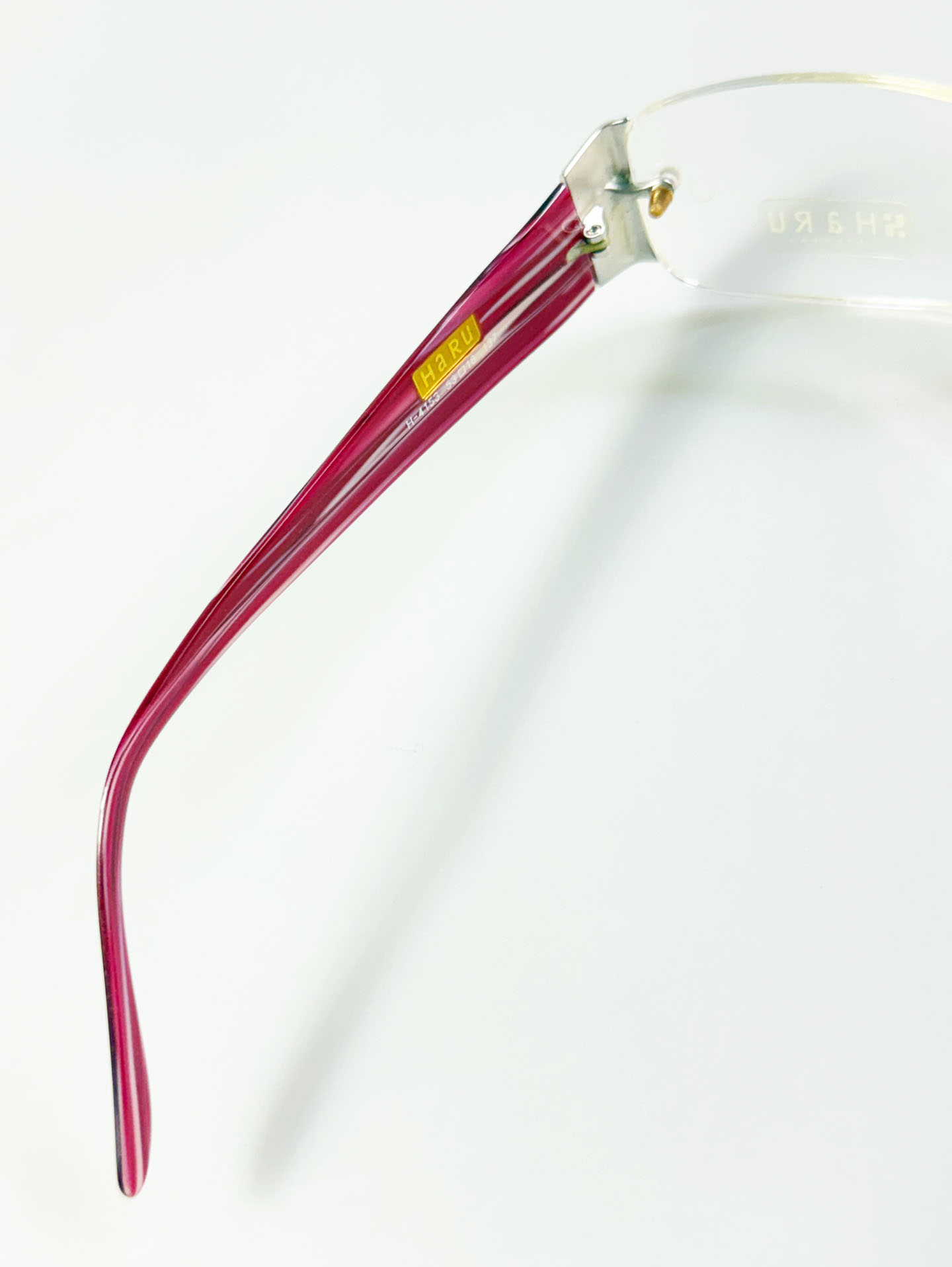 HARU Rimless Square Metal Frame Glasses