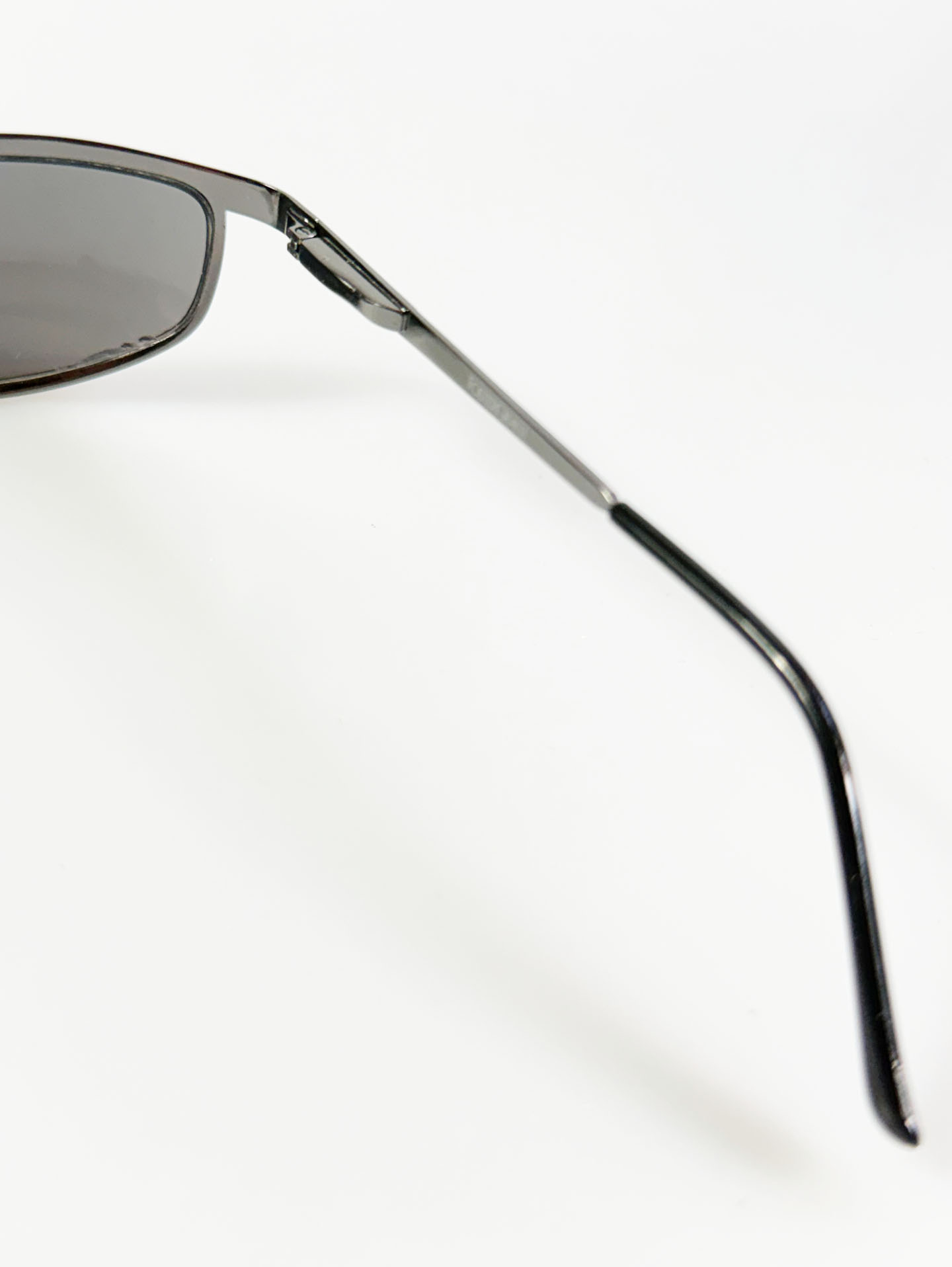 FOSTER GRANT Gunmetal Slim Square Sunglasses