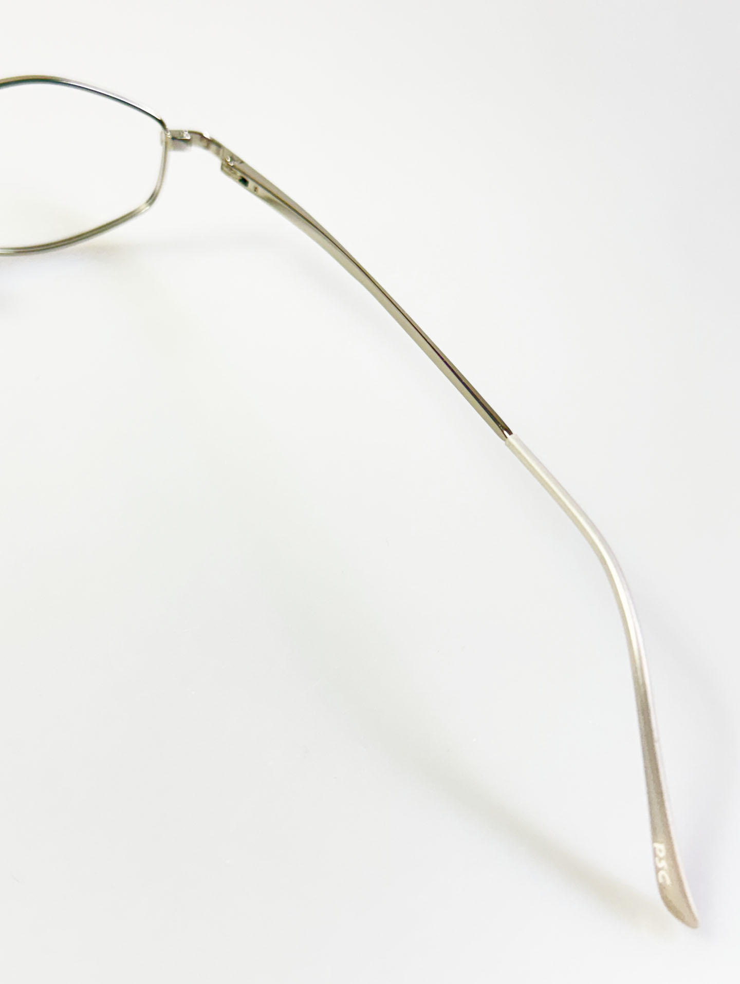 P.S.C FASHION Silver Hexagonal Metal Frame Glasses