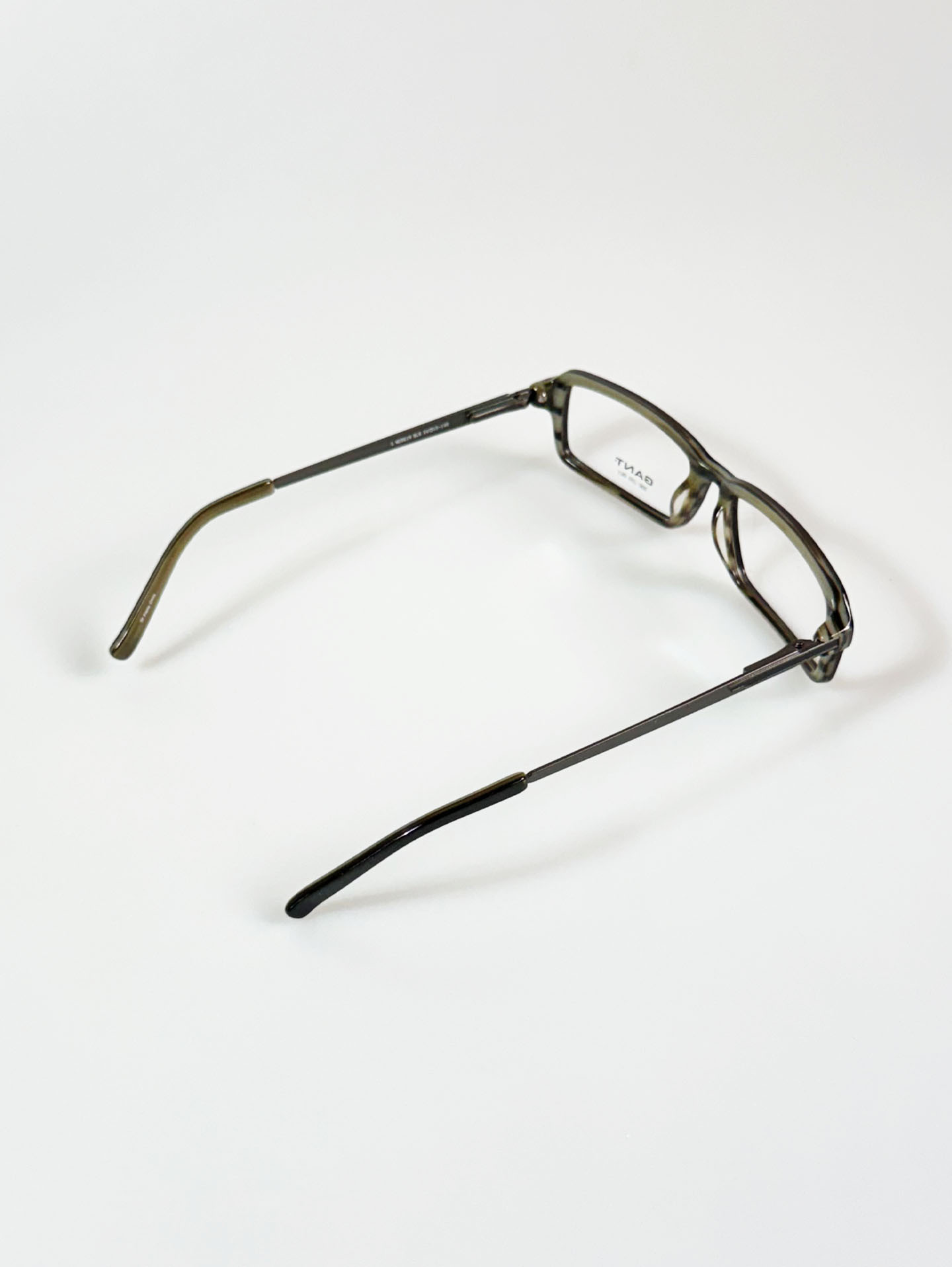 GANT Black Square Horn-Rim Frame Glasses